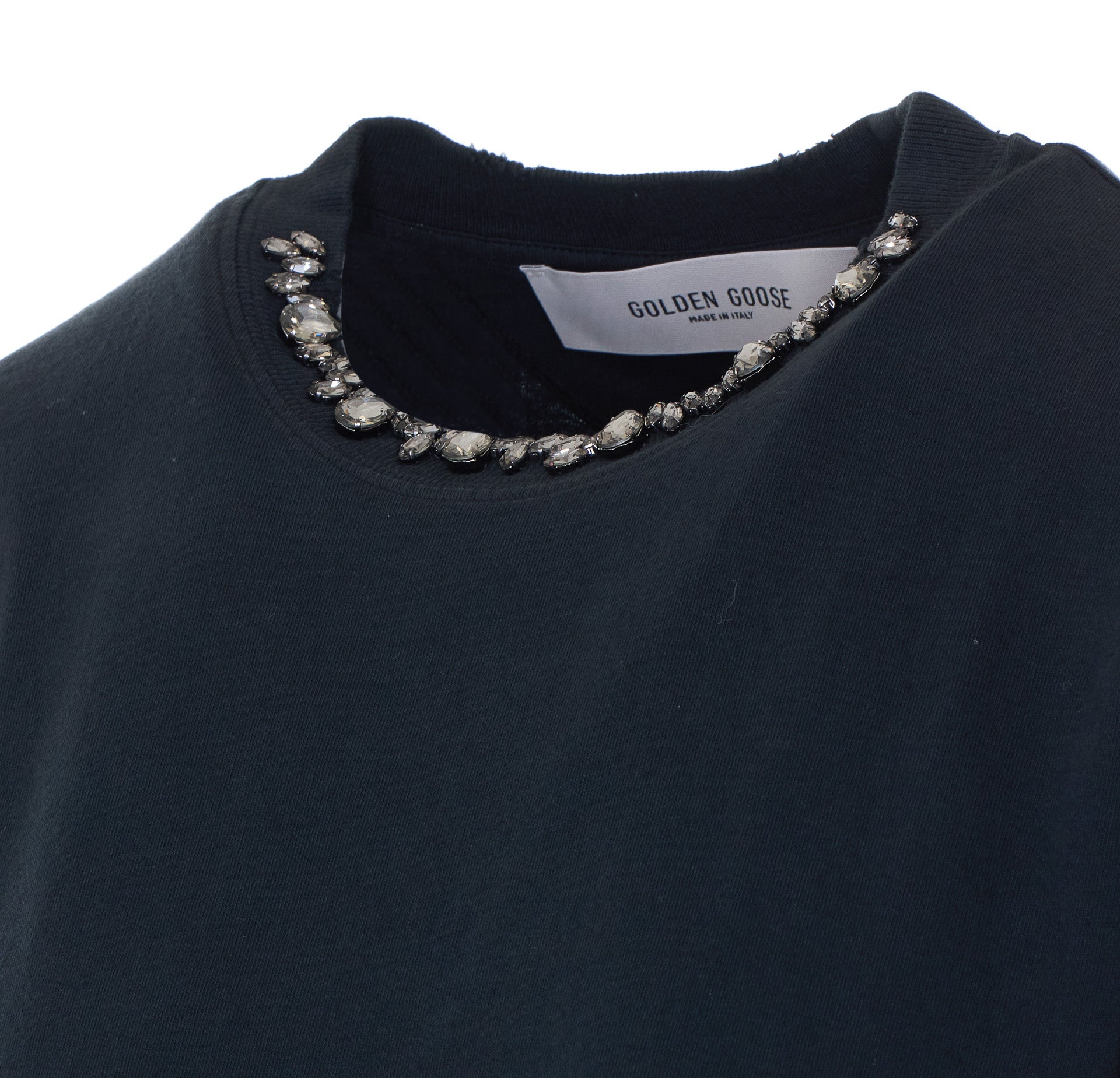 Golden Goose T-Shirts And Polos Black Cotton