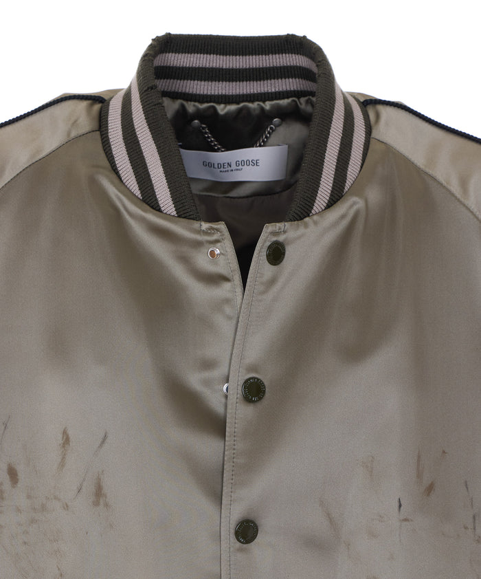 Golden Goose Coats Green Acetate