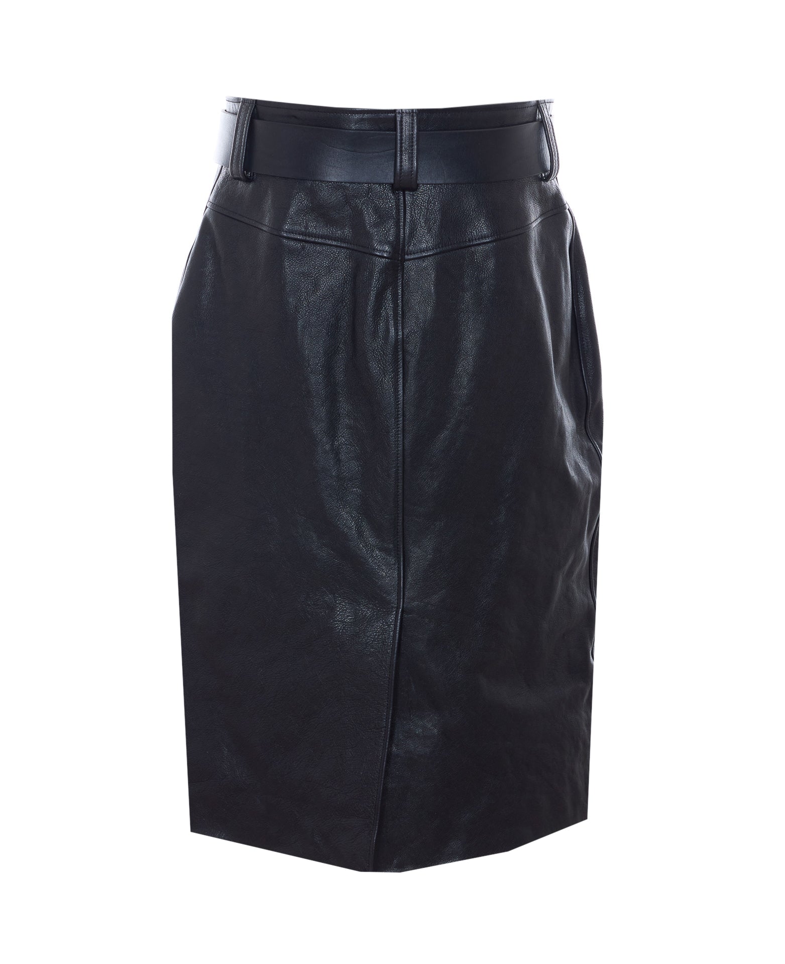Saint Laurent Jackets Black Calf Leather