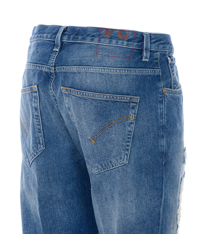 Dondup Jeans Blue Cotton