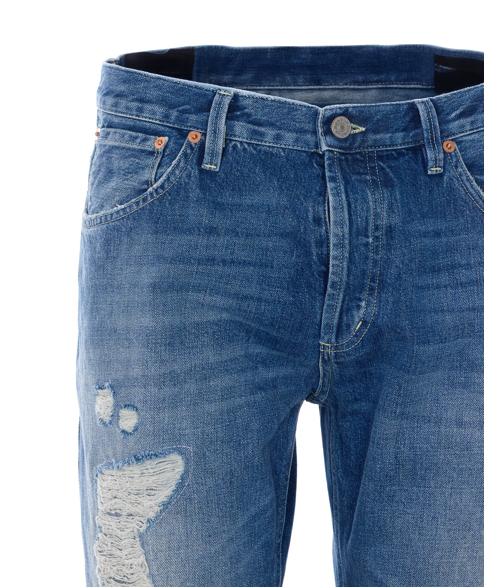 Dondup Jeans Blue Cotton