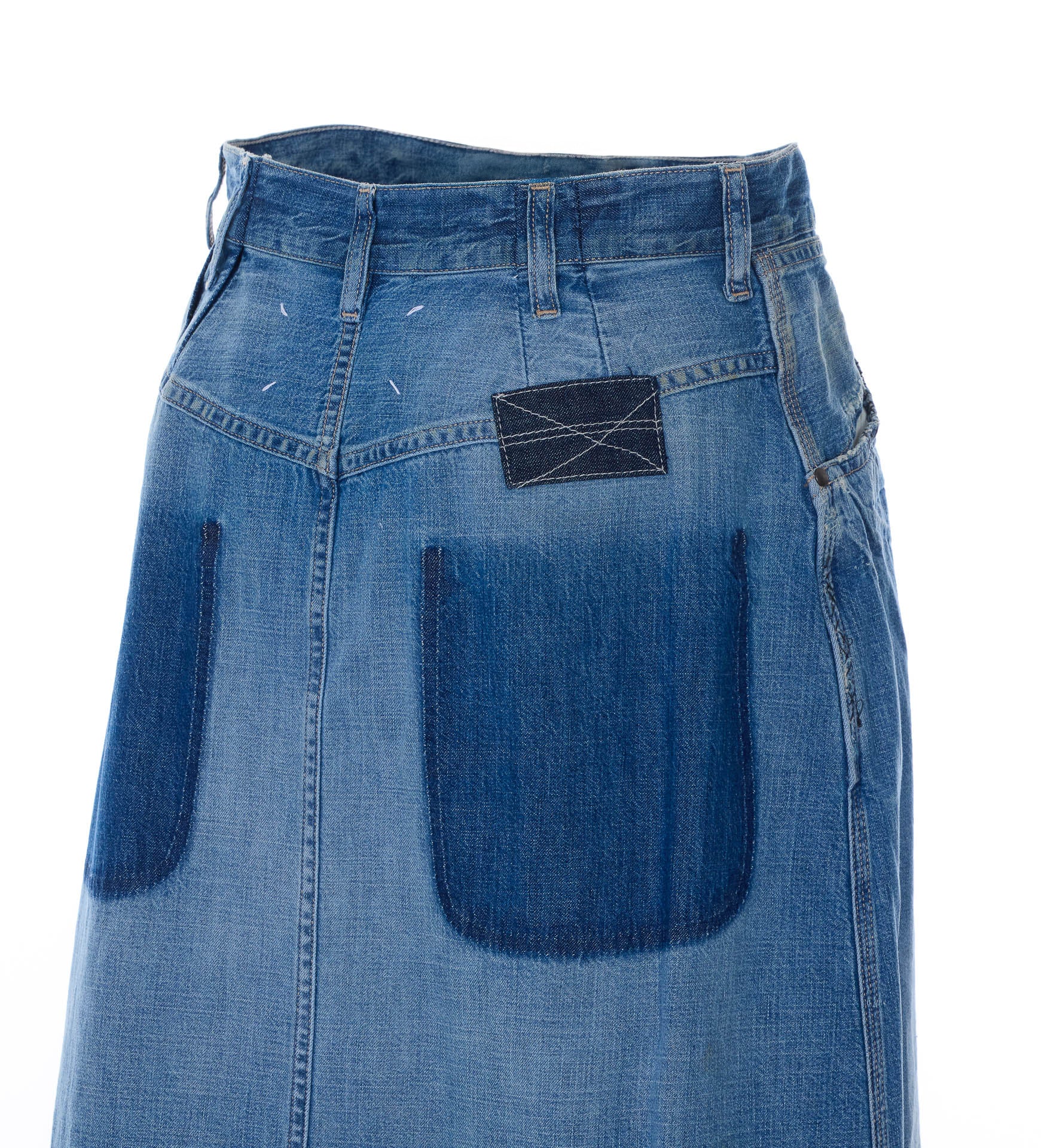 Maison Margiela Skirts Blue Cotton