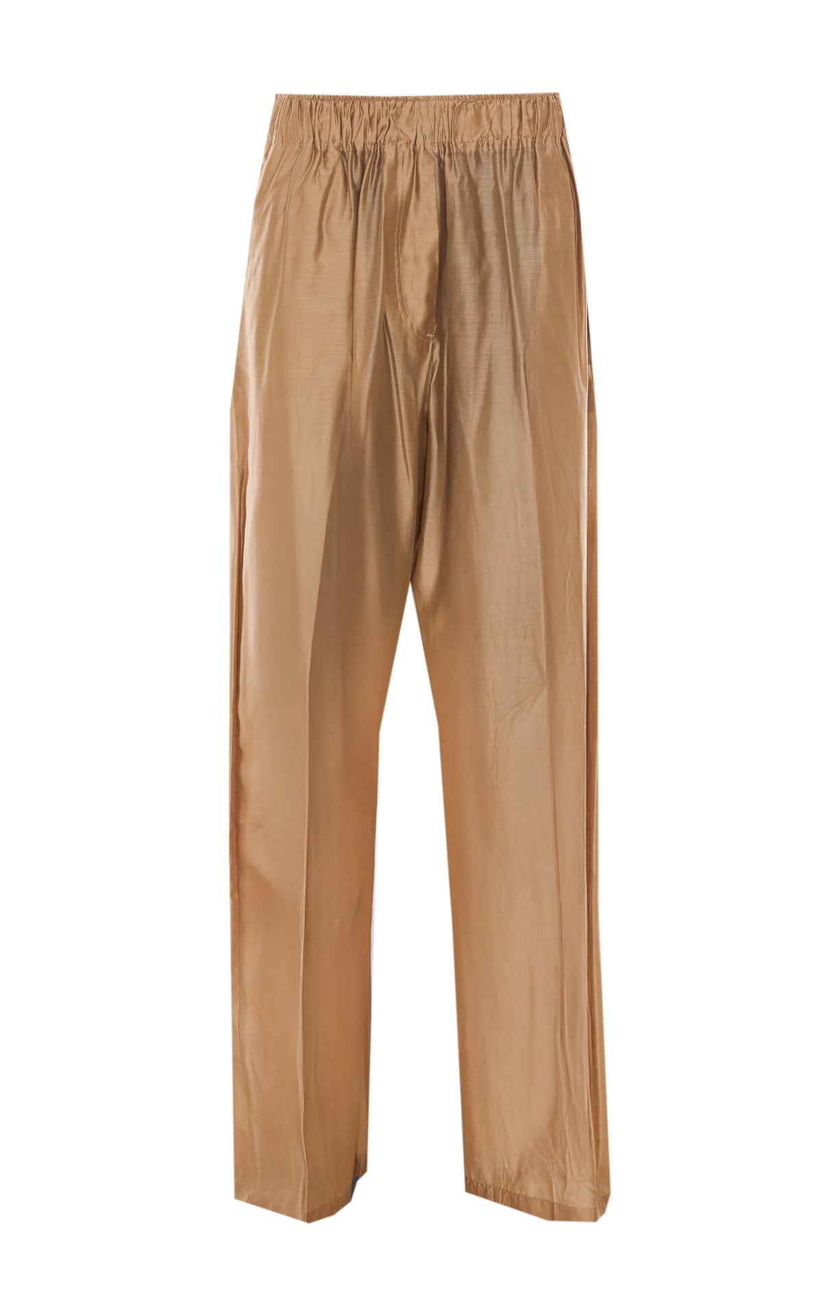 The Latest Trousers Brown Lyocell
