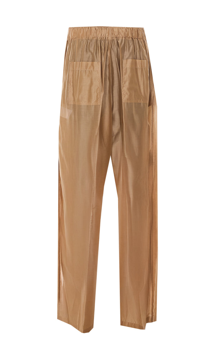 The Latest Trousers Brown Lyocell