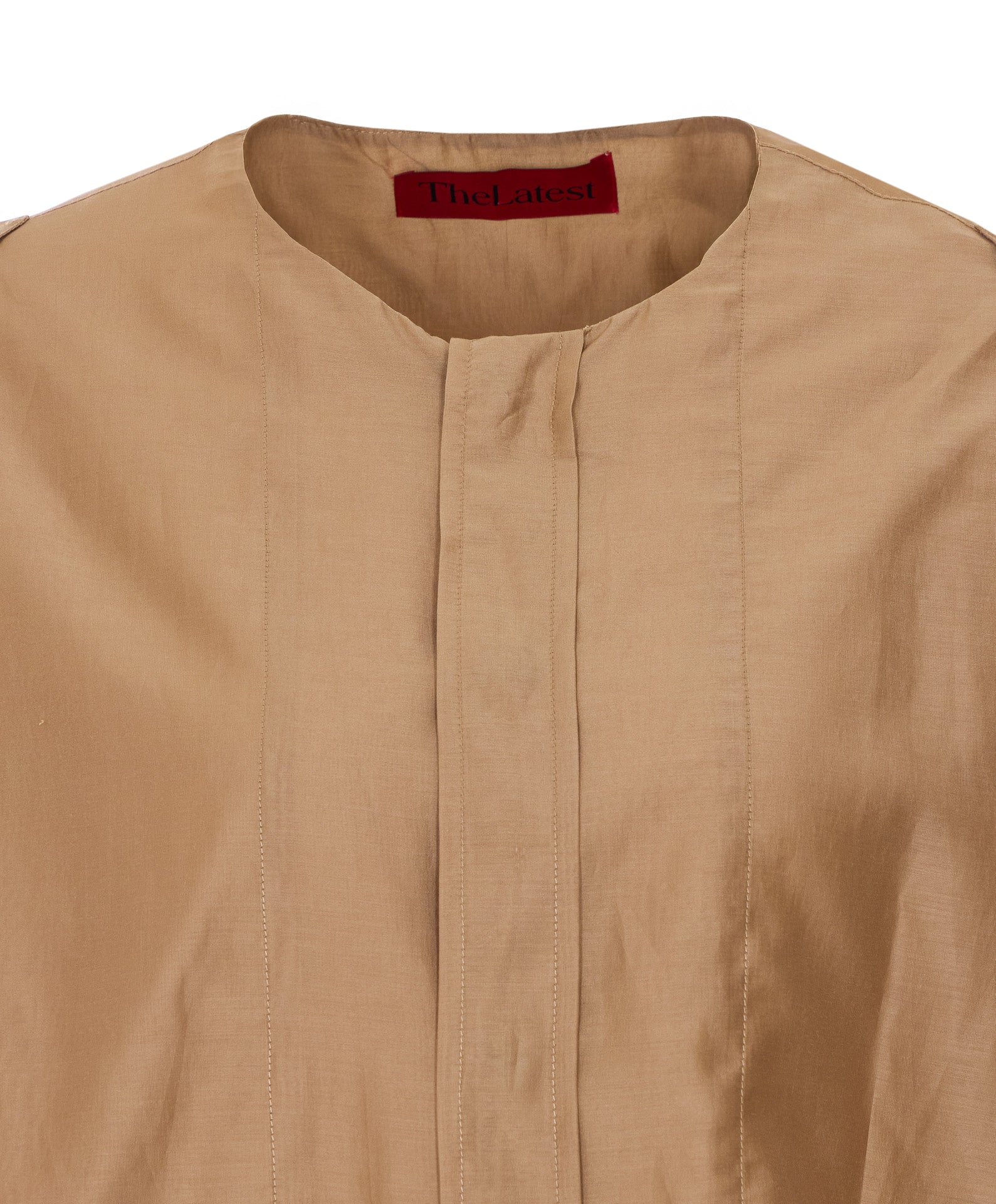 The Latest Shirts Beige Lyocell