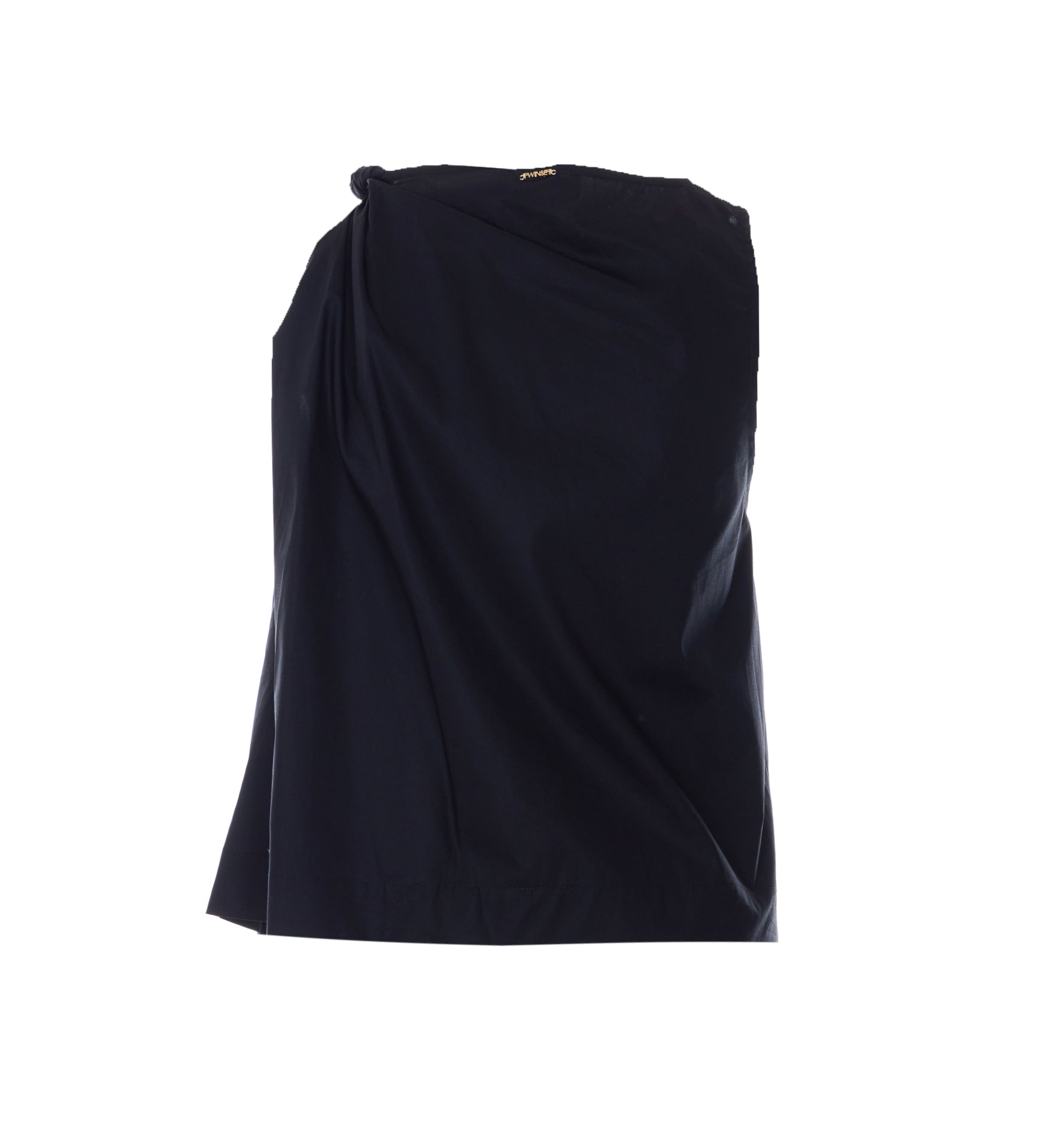 Twin-Set Top Black Cotton