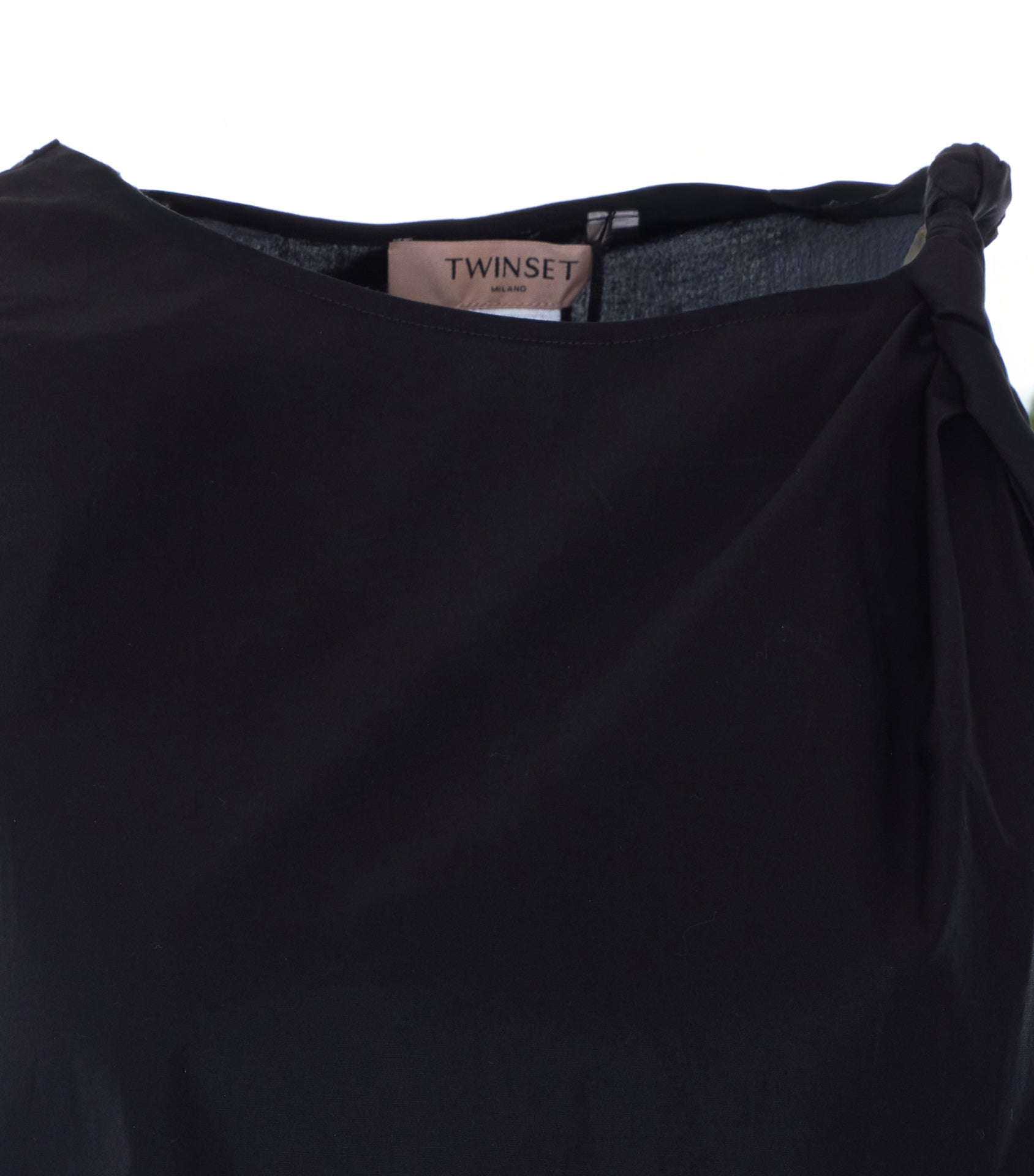 Twin-Set Top Black Cotton