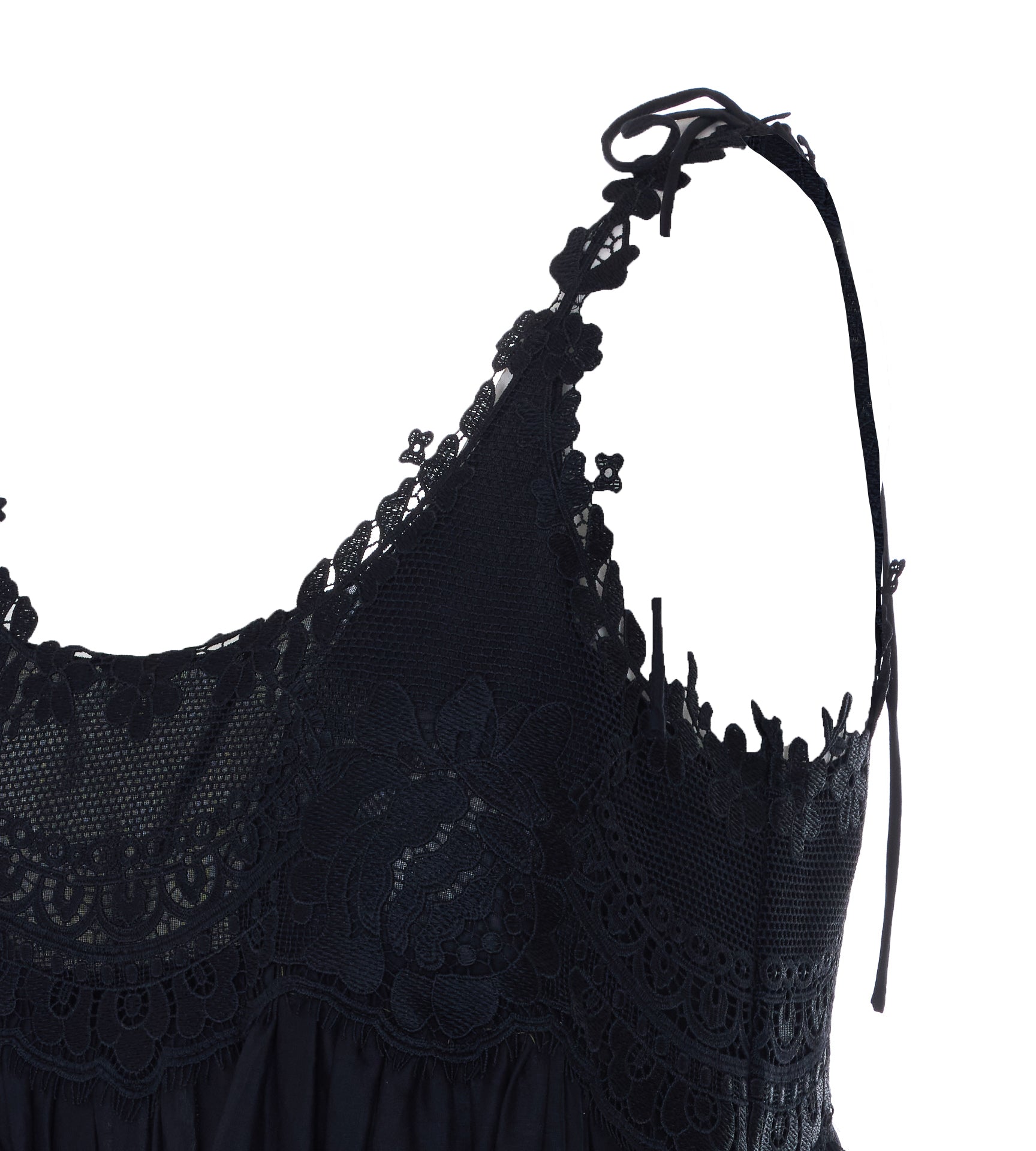 Twin-Set Dresses Black Cotton