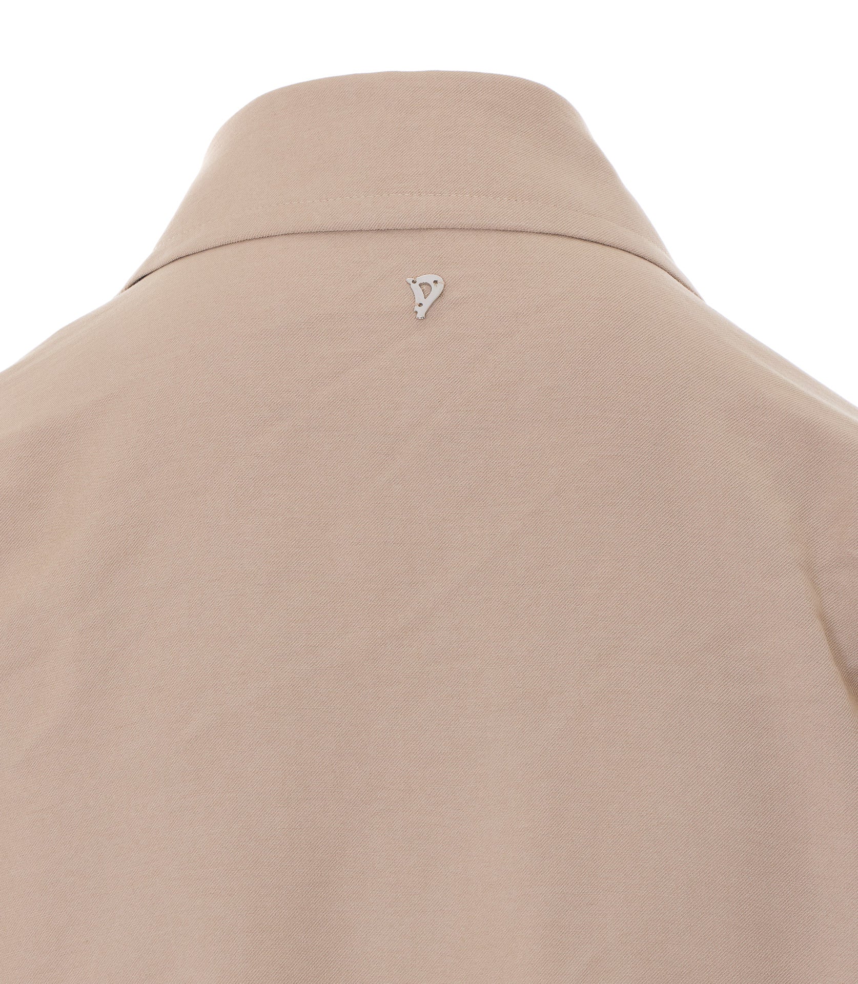 Dondup Shirts Beige Viscose