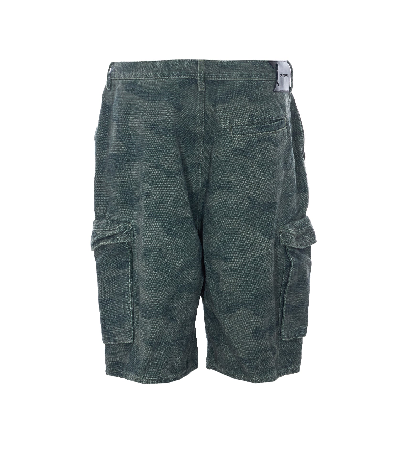 Daily Paper Uomo Shorts Green Cotton