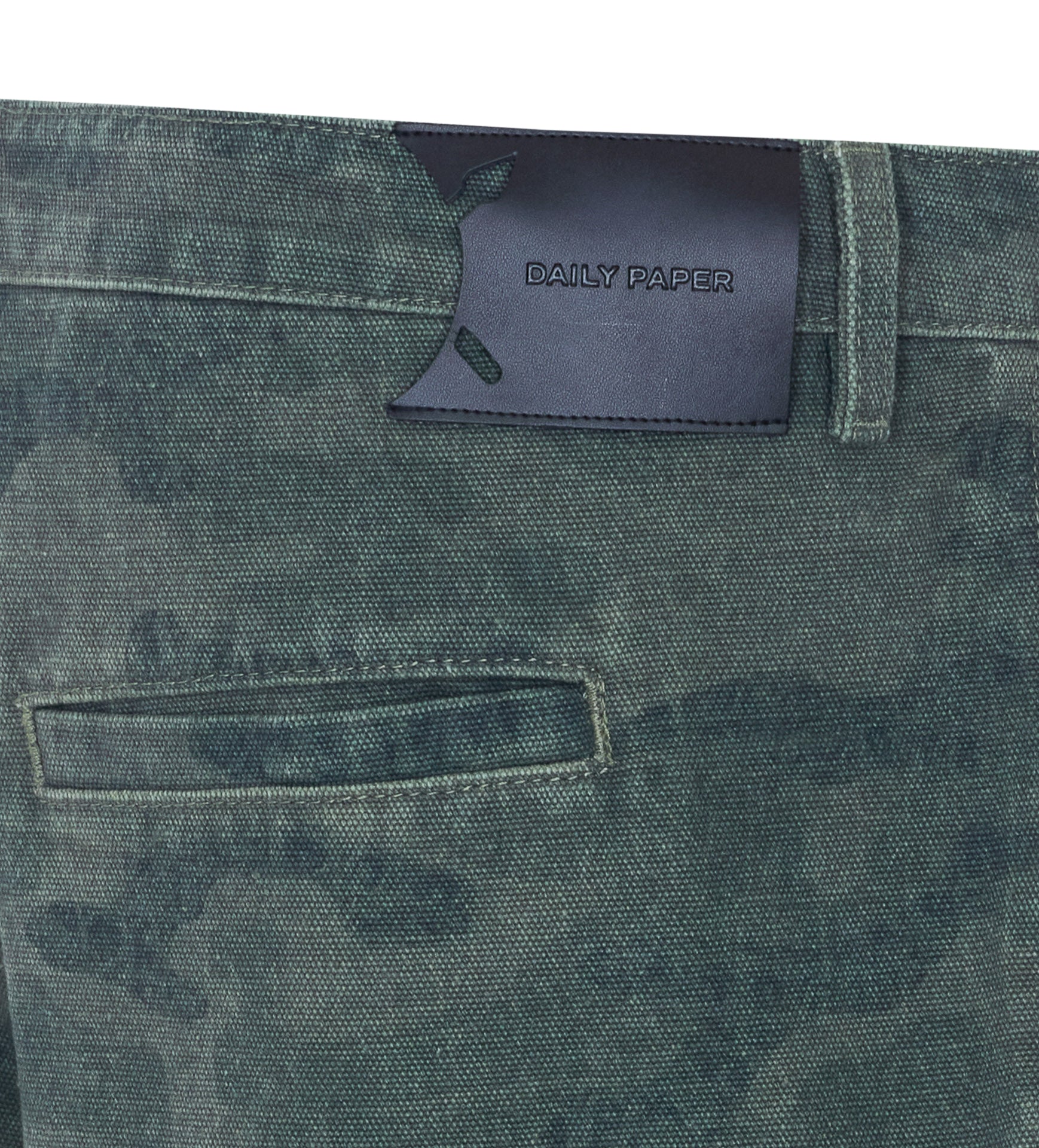 Daily Paper Uomo Shorts Green Cotton