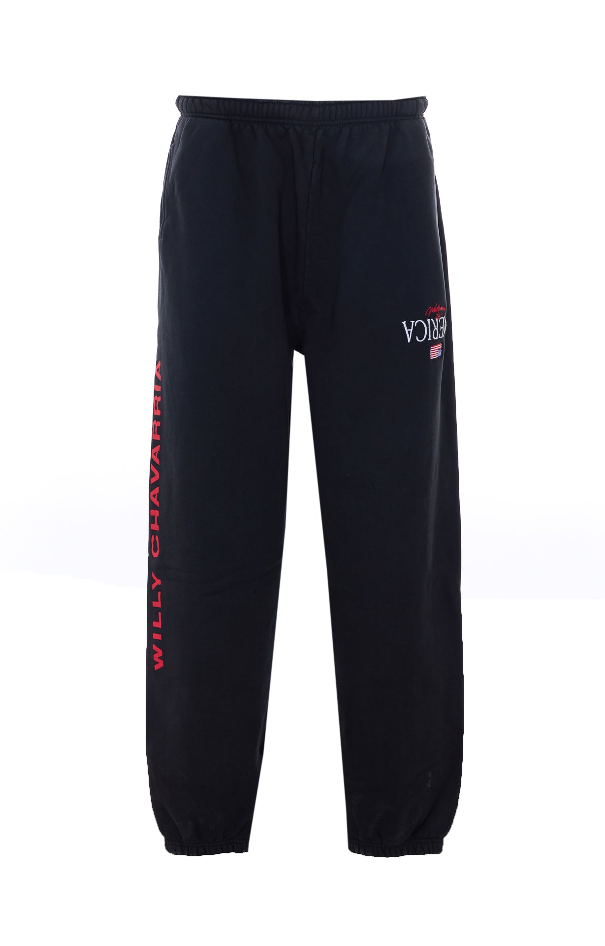 Willy Chavarria Trousers Black Cotton