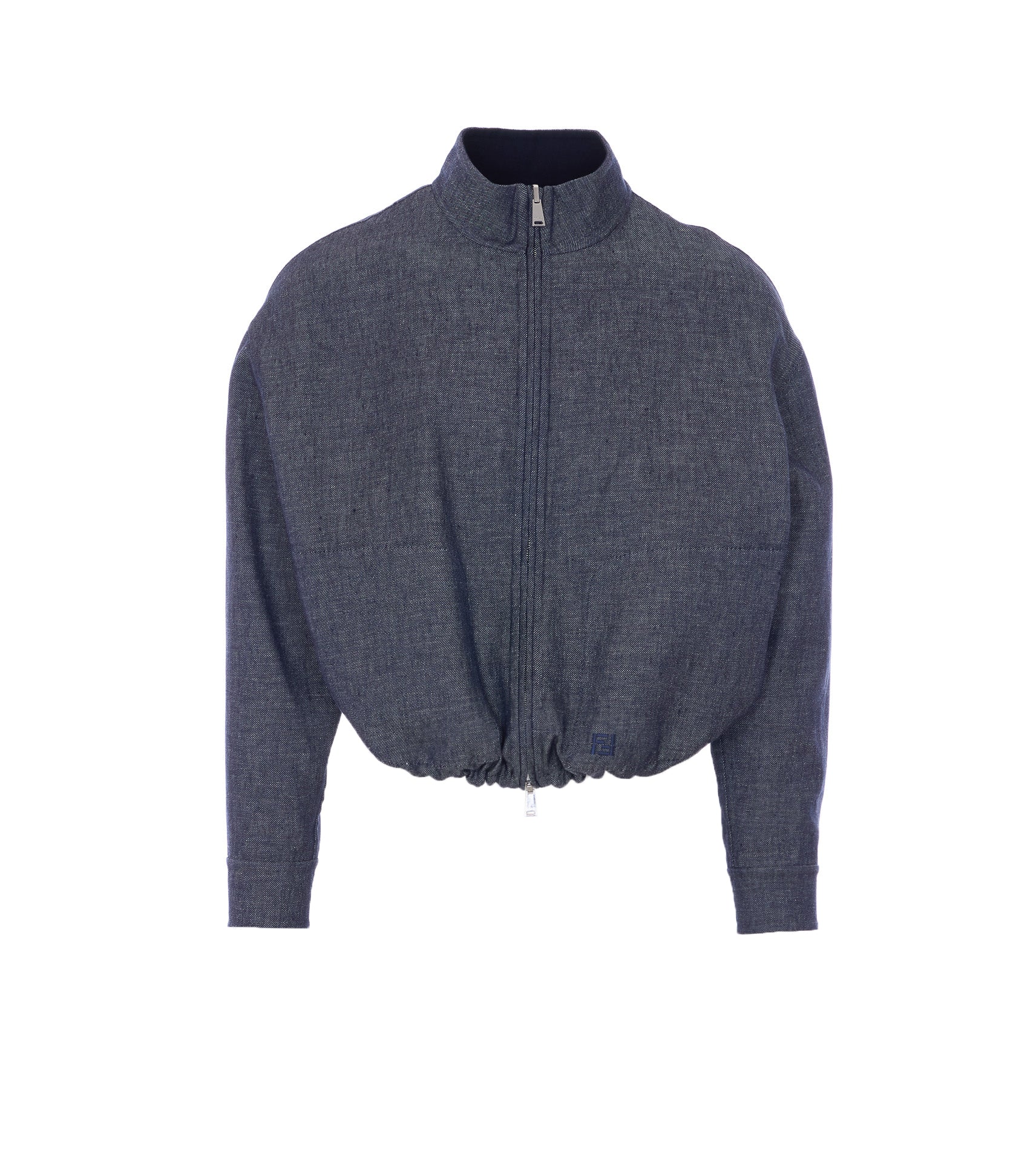 Fendi Jackets Blue Linen