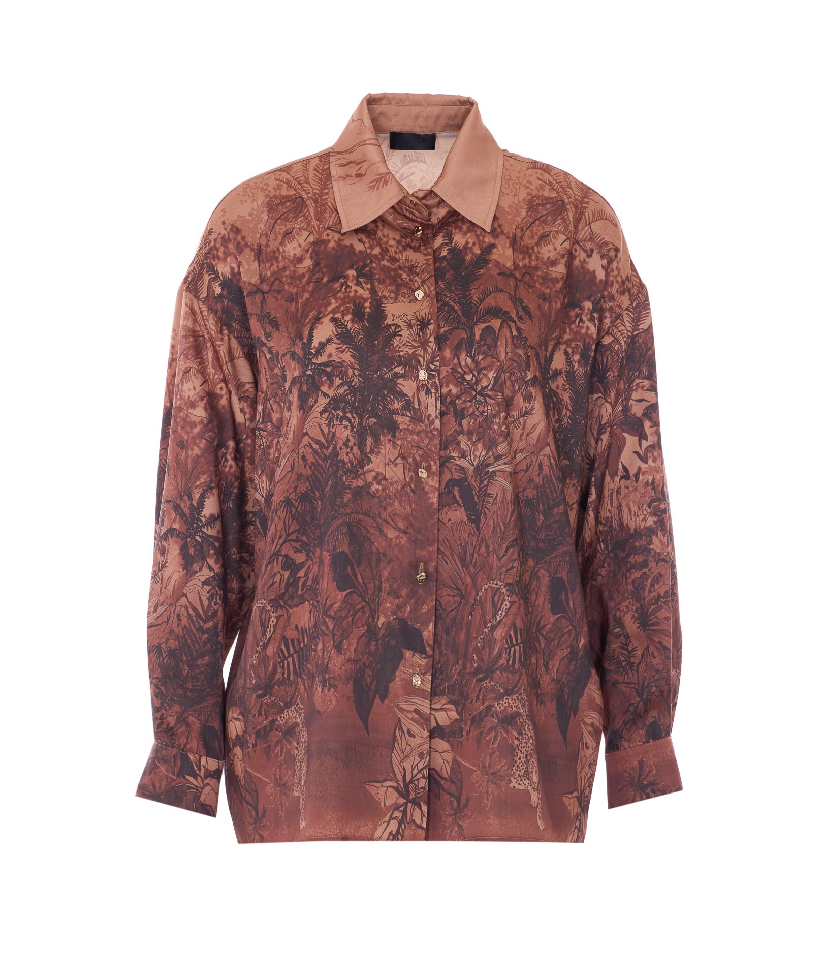 Liu Jo Shirts Brown Polyester