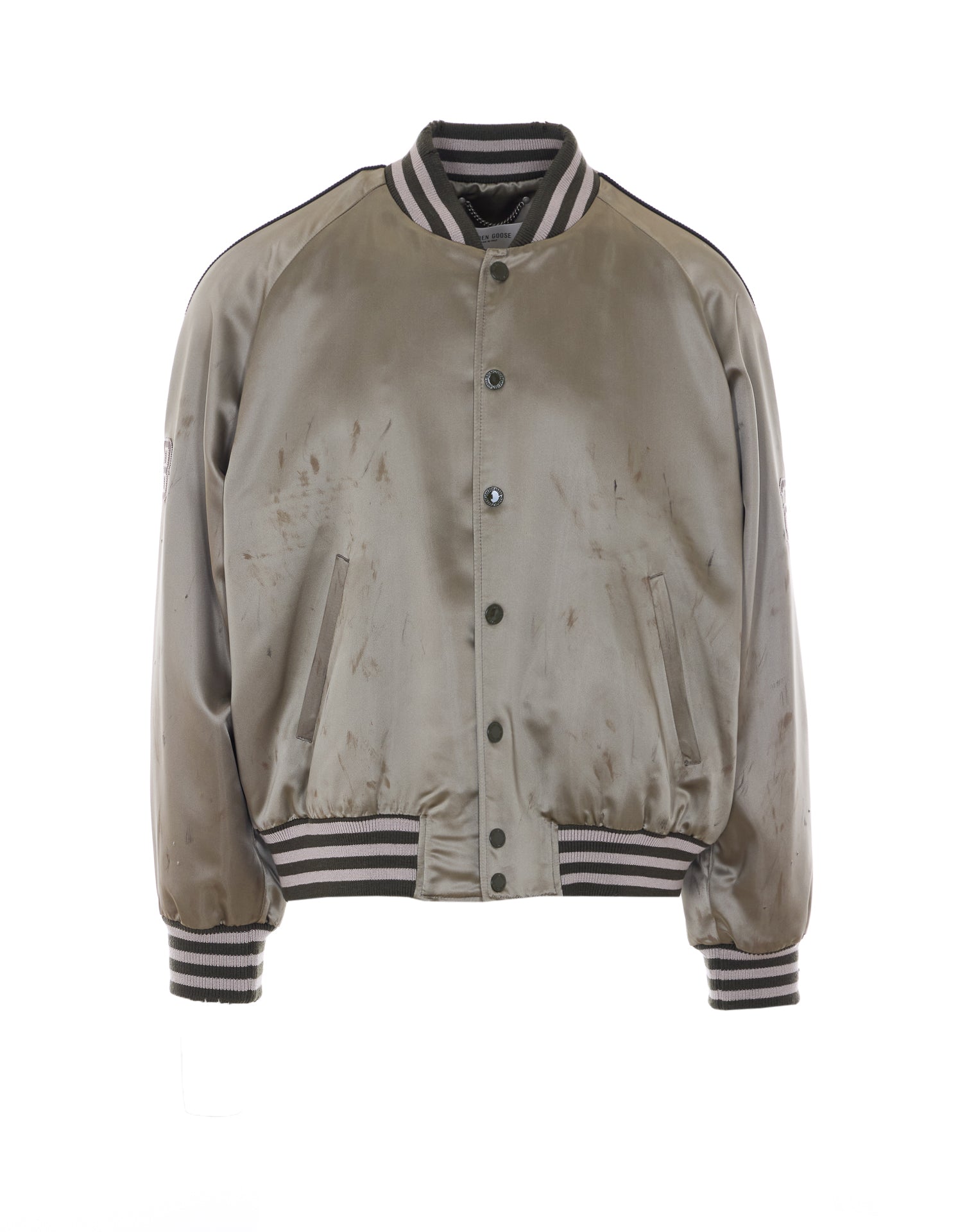 Golden Goose Coats Green Acetate