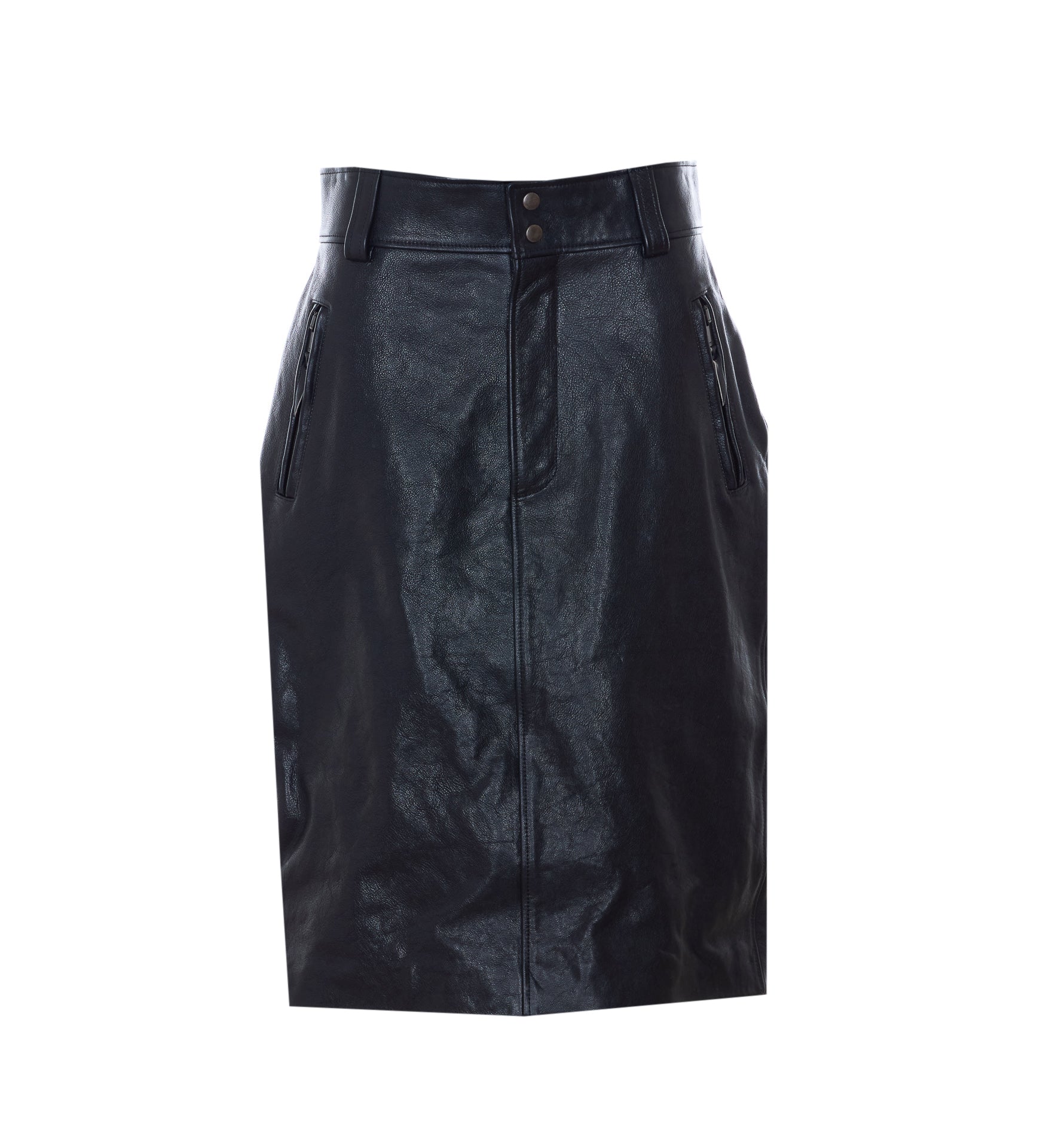 Saint Laurent Jackets Black Calf Leather