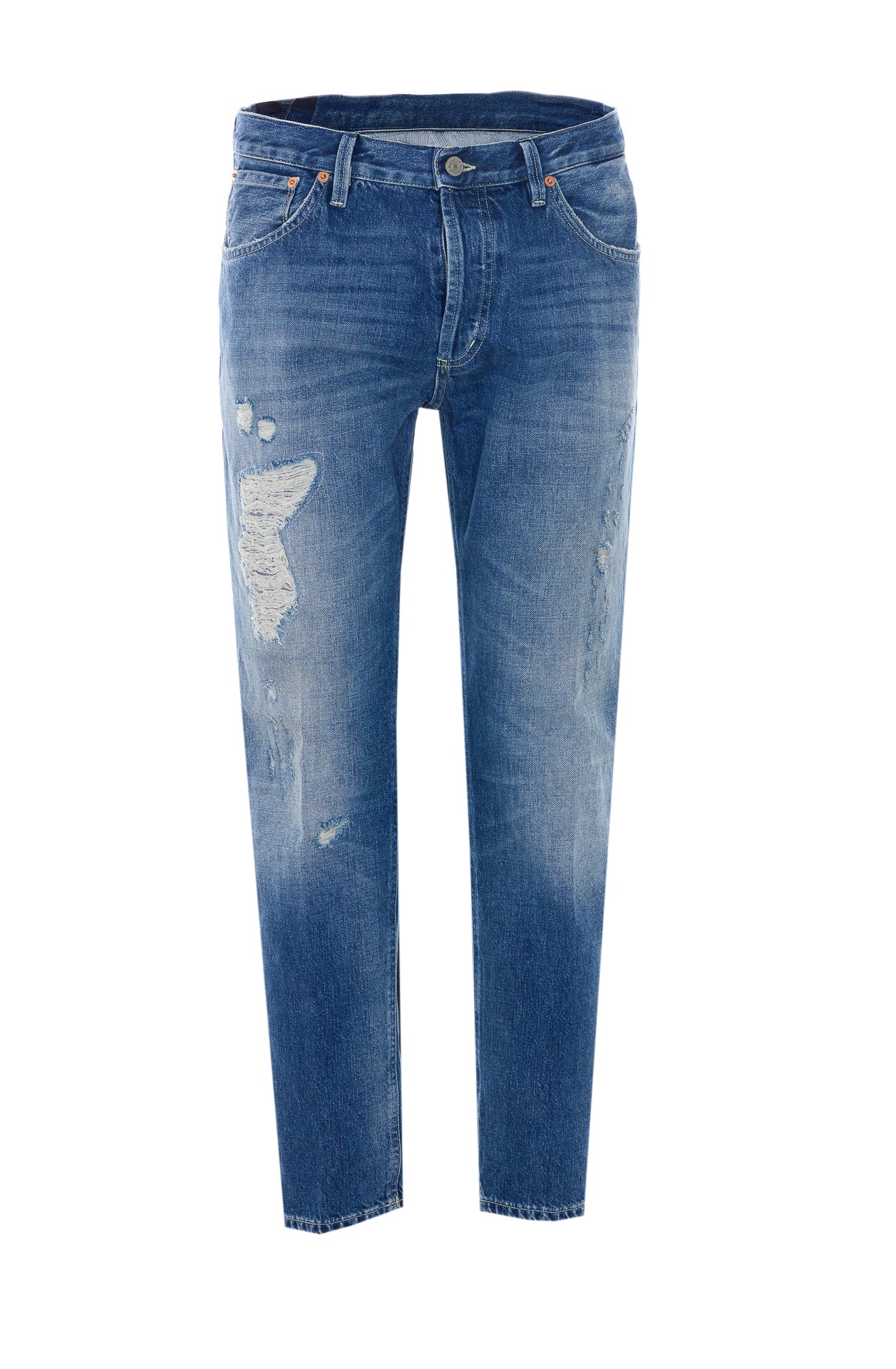 Dondup Jeans Blue Cotton
