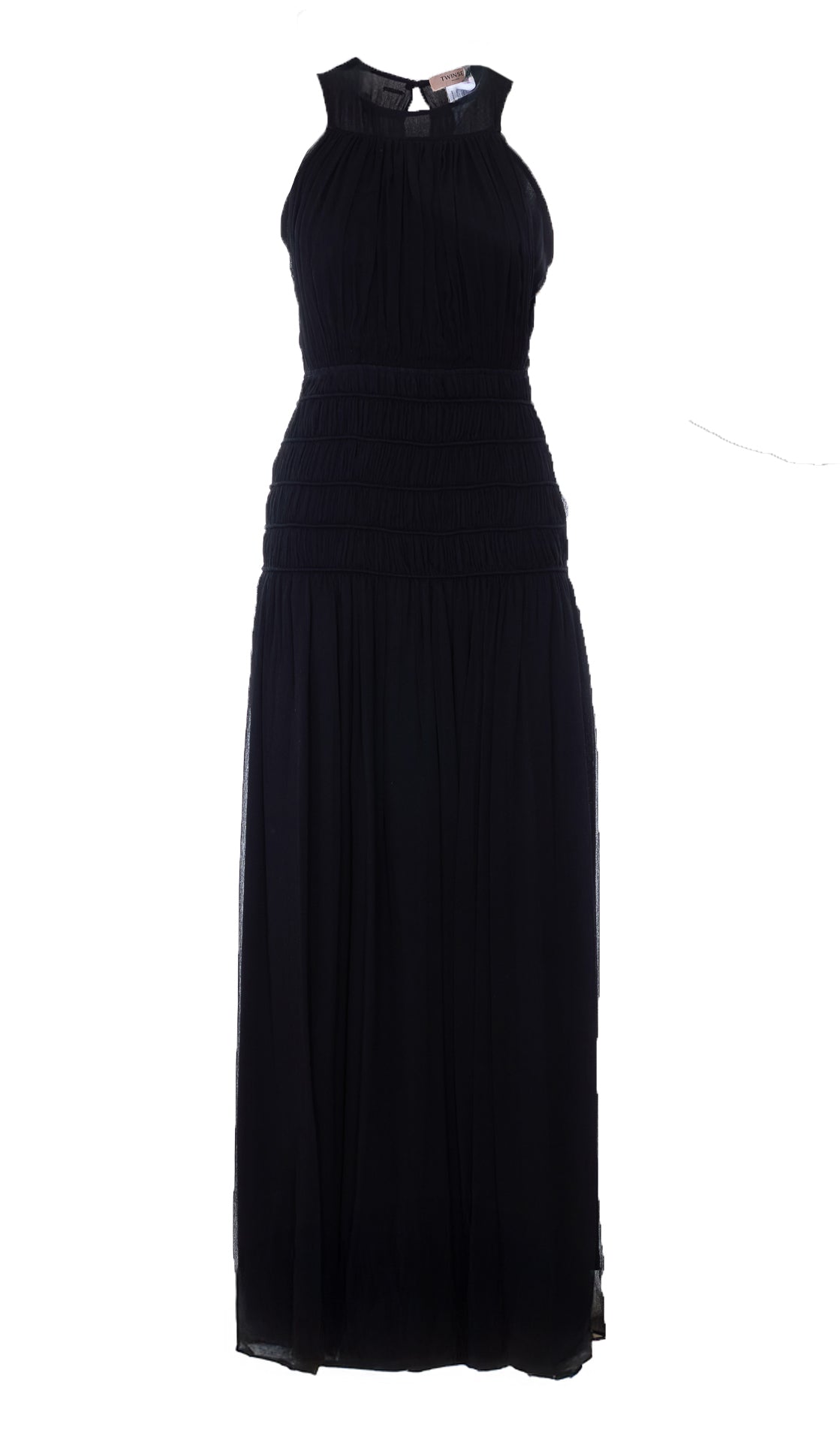Twin-Set Dresses Black Viscose