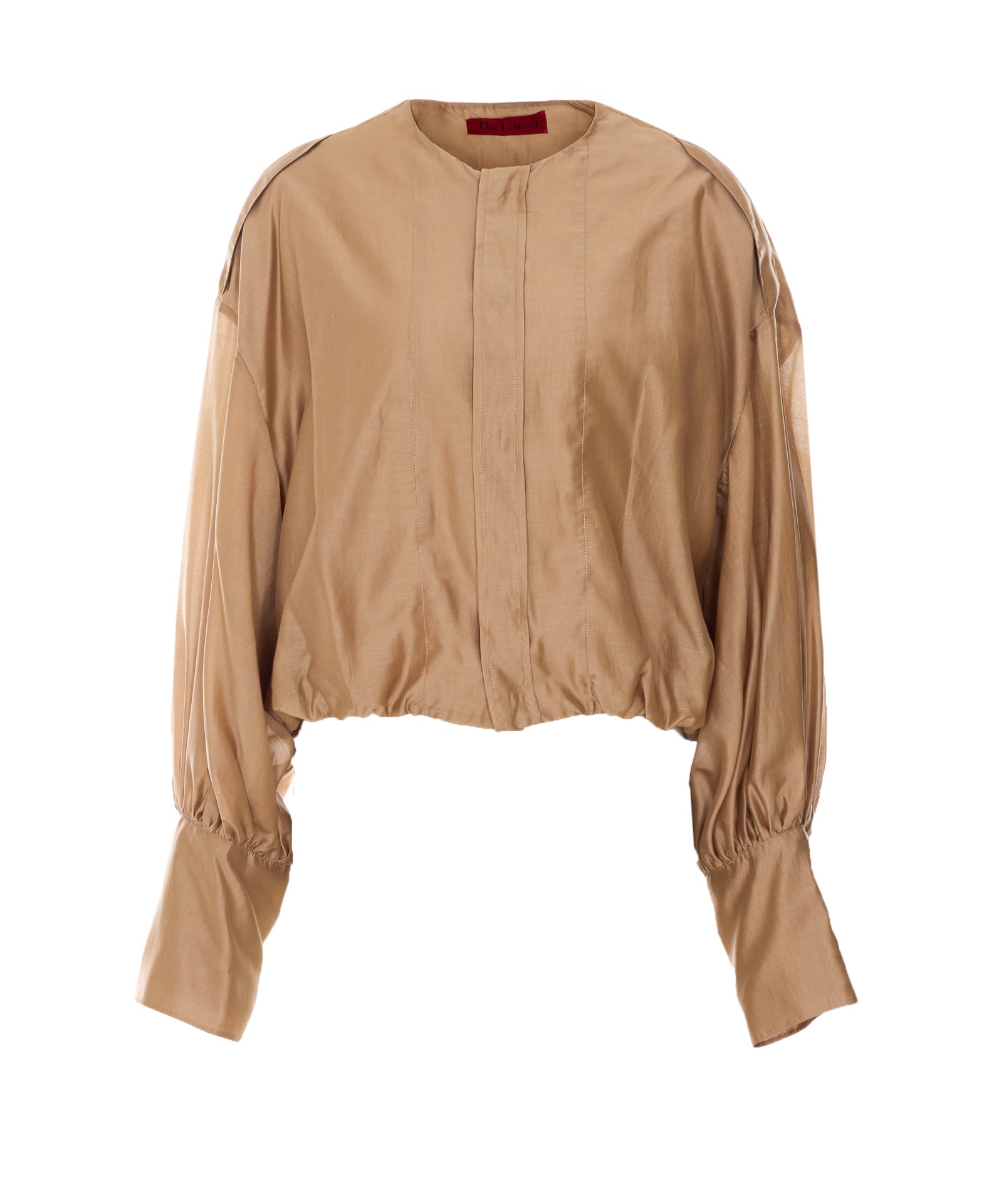 The Latest Shirts Beige Lyocell