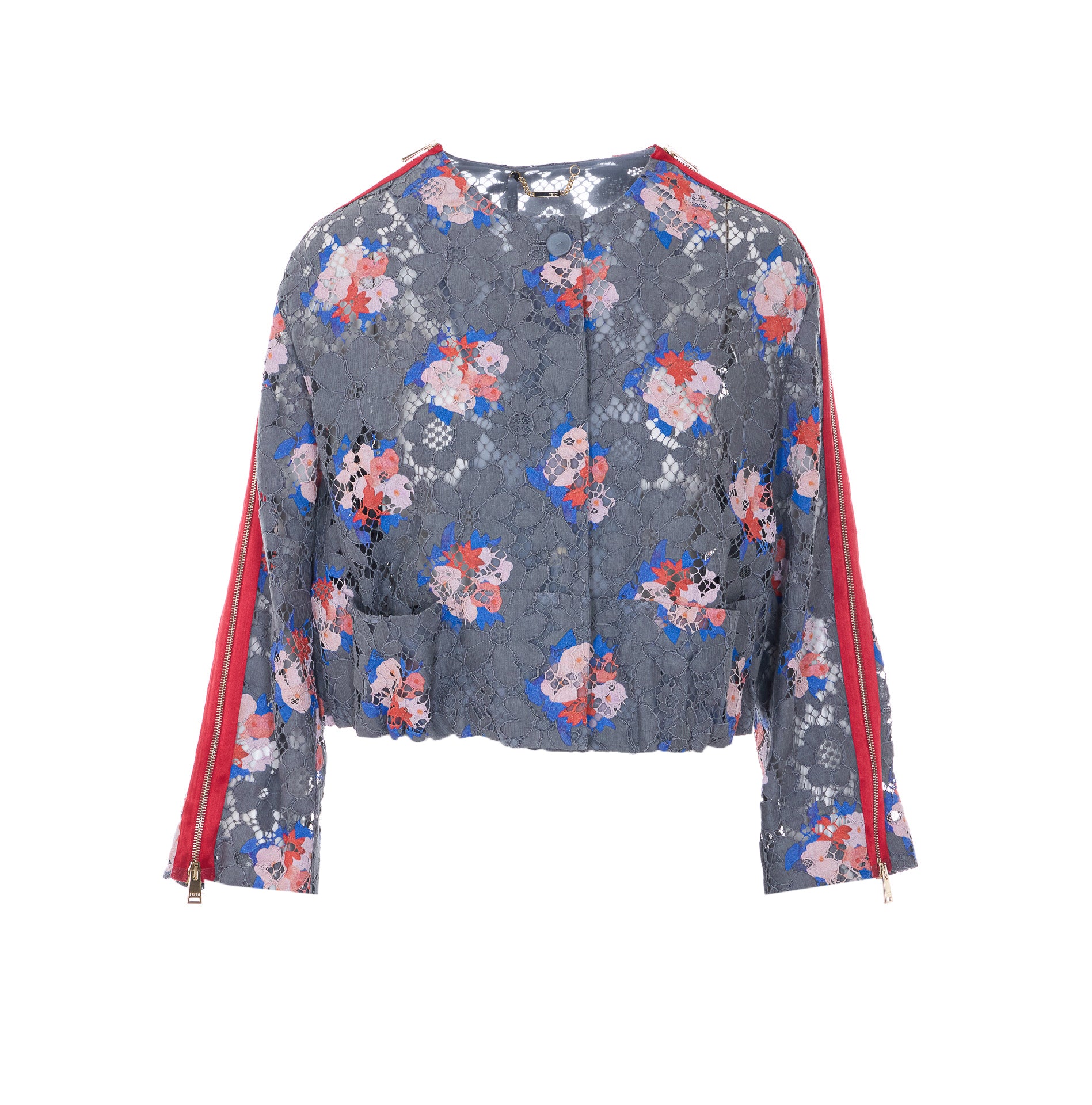 Fendi Jackets Grey Cotton