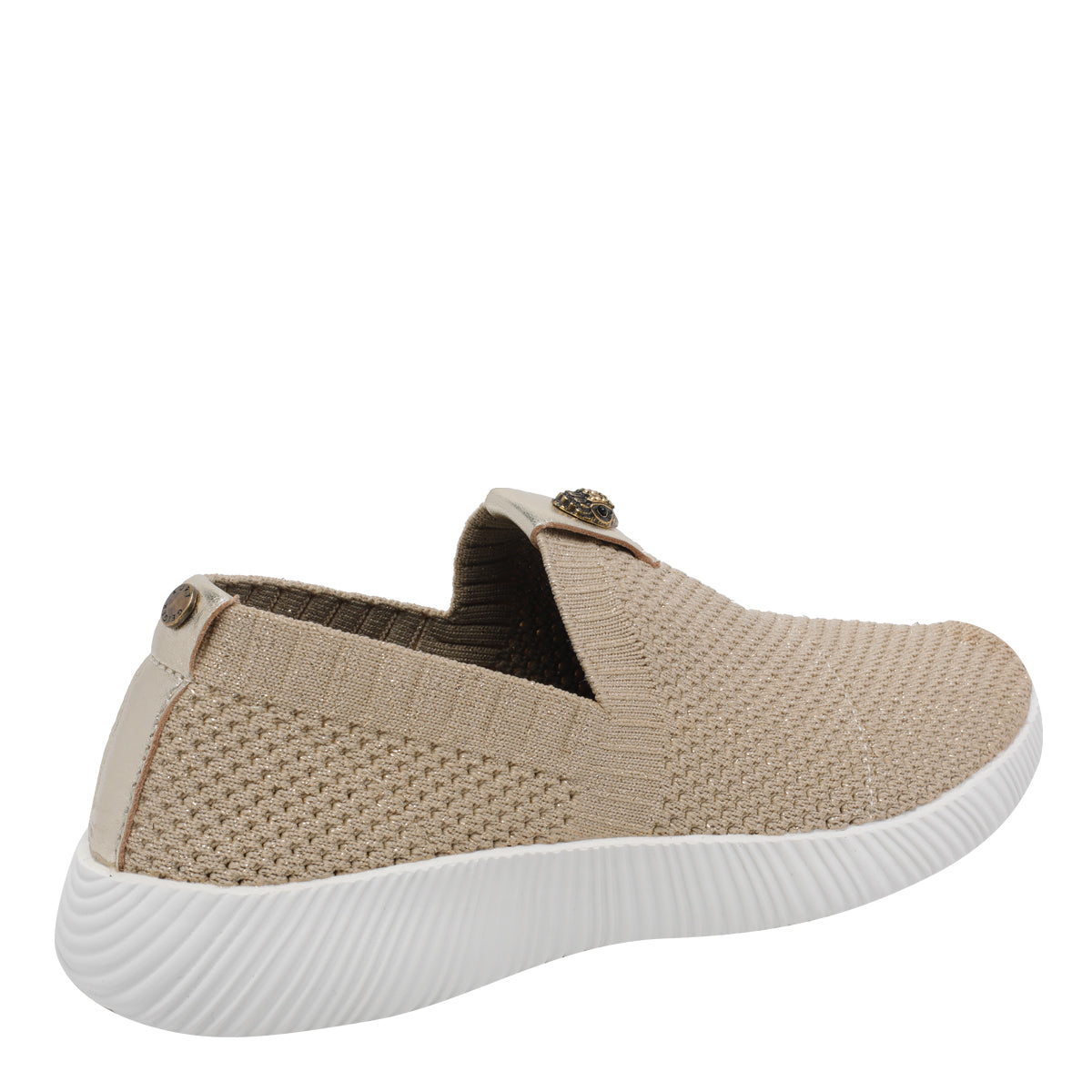 Kurt Geiger Sneakers Beige Leather/ Rubber Sole