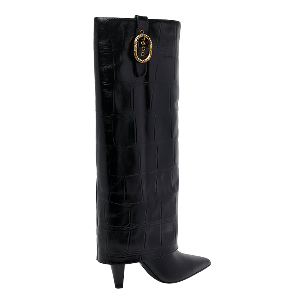 Kurt Geiger Boots Black Calf Leather/ Rubber Sole