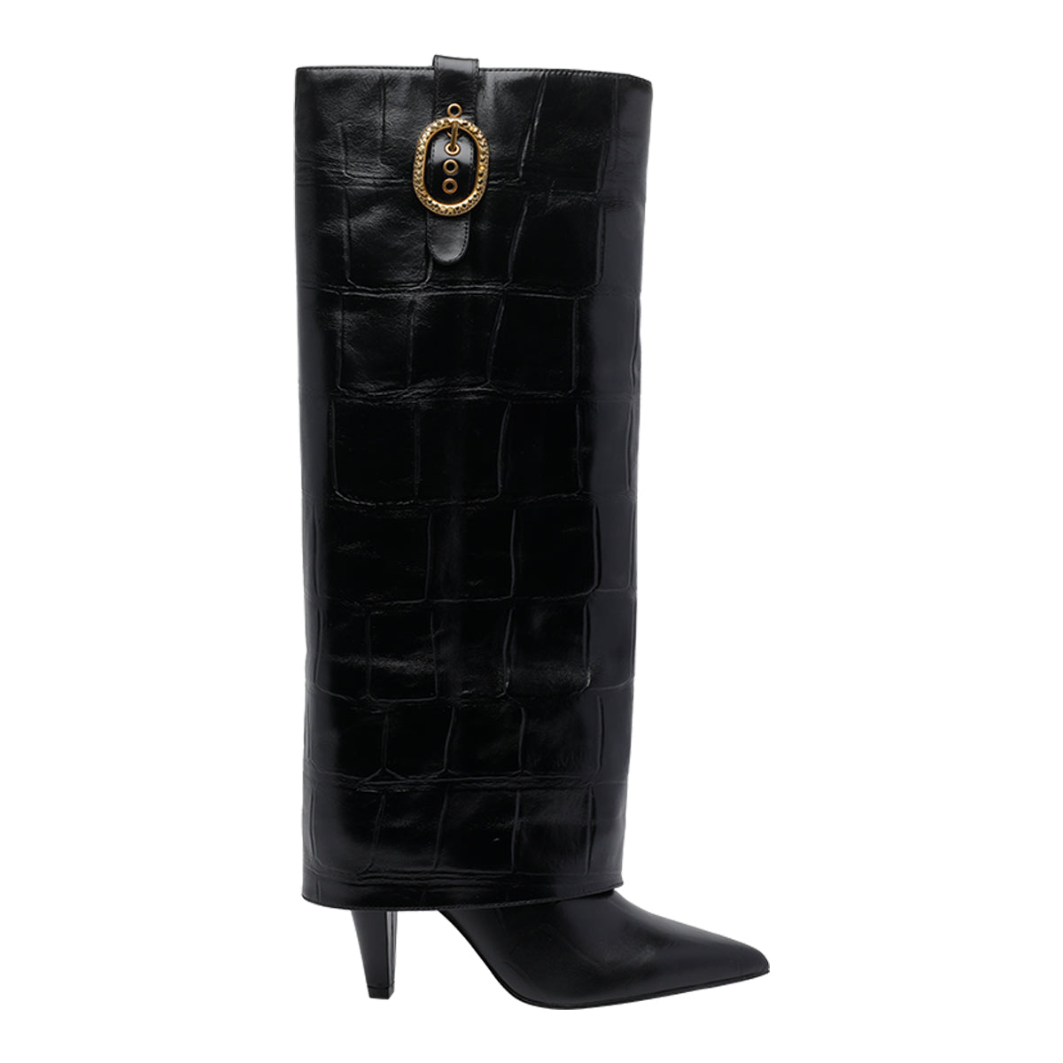Kurt Geiger Boots Black Calf Leather/ Rubber Sole