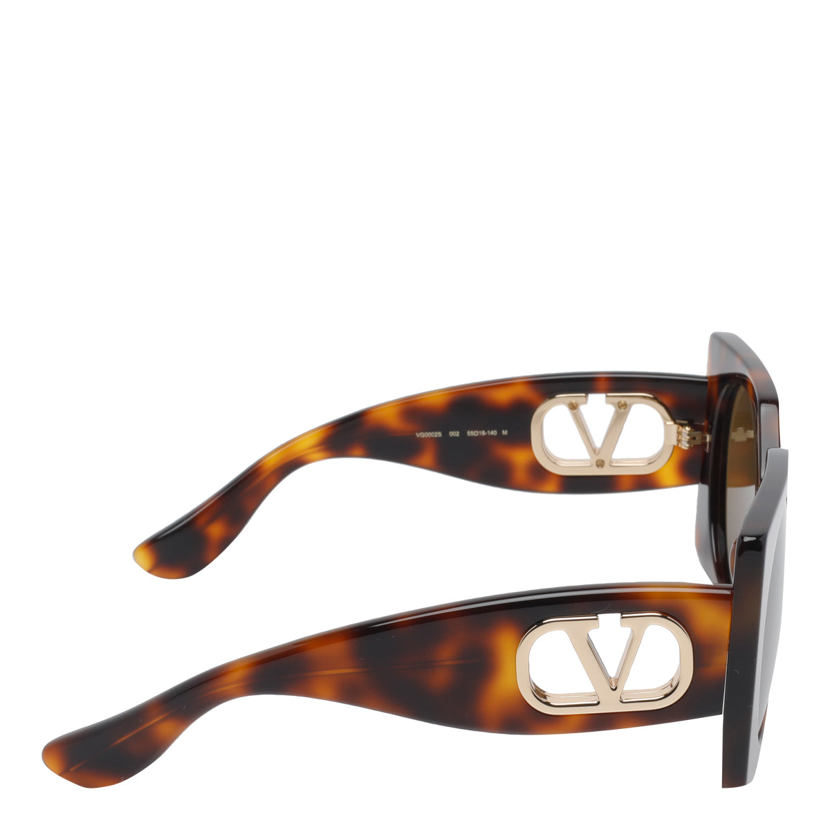 Valentino Garavani Sunglasses Brown Acetate