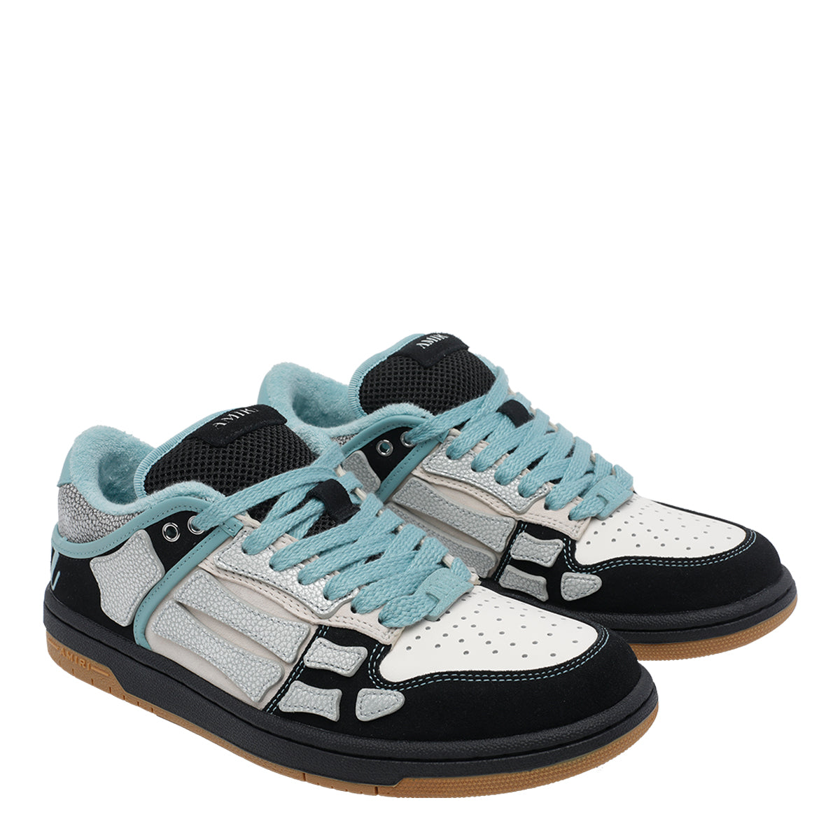 Amiri Sneakers Black Calf Leather /rubber Sole