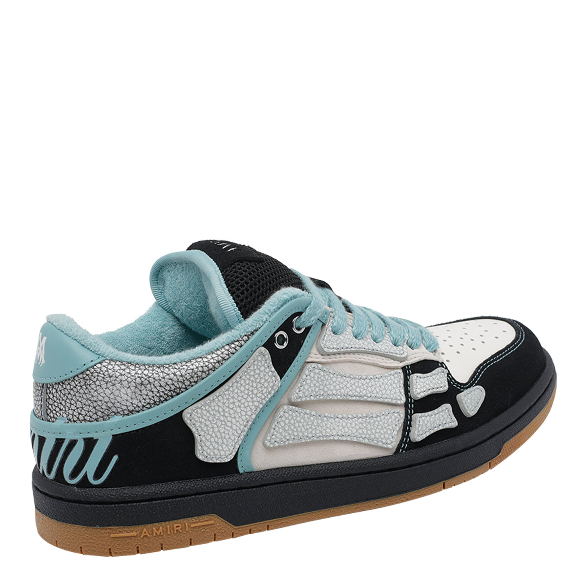 Amiri Sneakers Black Calf Leather /rubber Sole