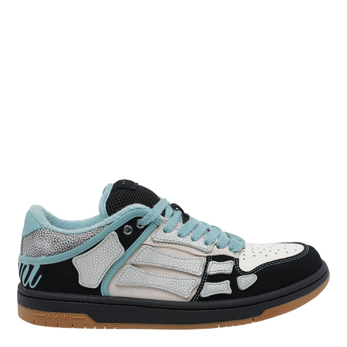Amiri Sneakers Black Calf Leather /rubber Sole