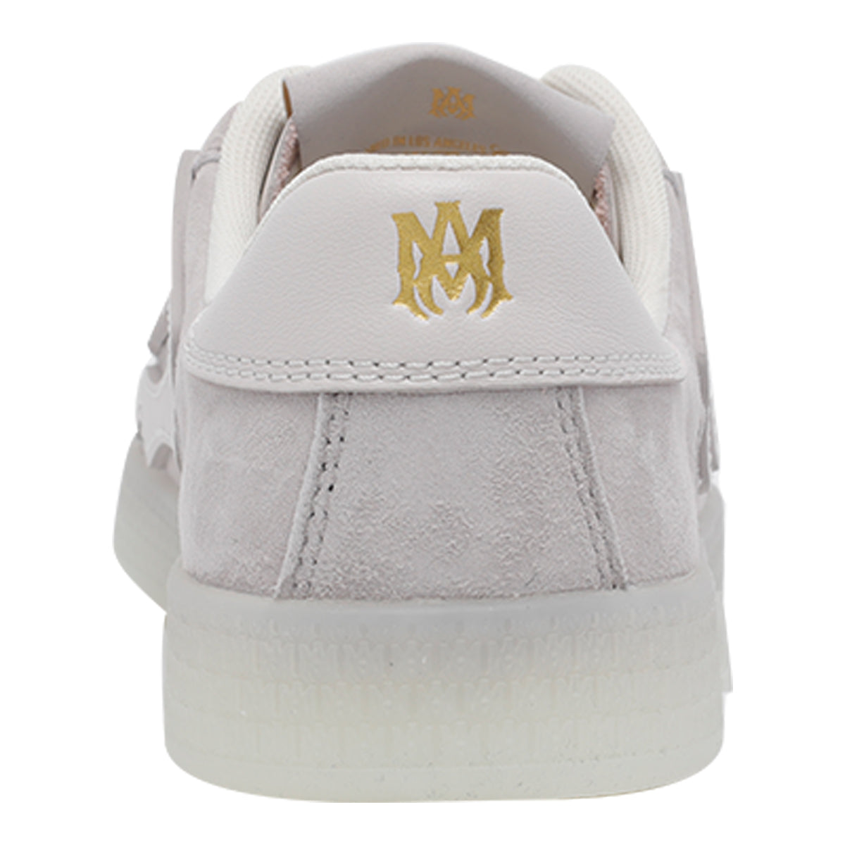 Amiri Sneakers Grey Calf Leather/ Rubber Sole
