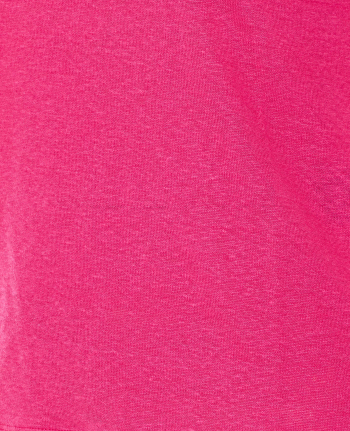 Not Shy T-Shirts And Polos Fuchsia Linen