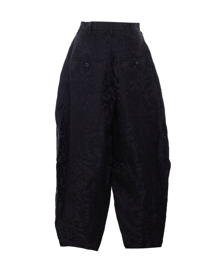 Uma Wang Trousers Black Linen