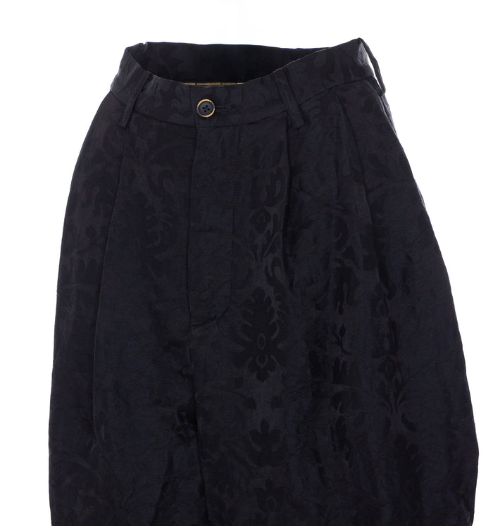 Uma Wang Trousers Black Linen