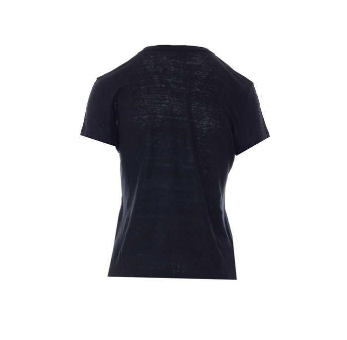 Not Shy T-Shirts And Polos Black Linen