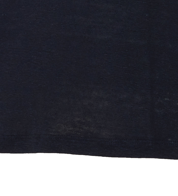 Not Shy Top Black Linen
