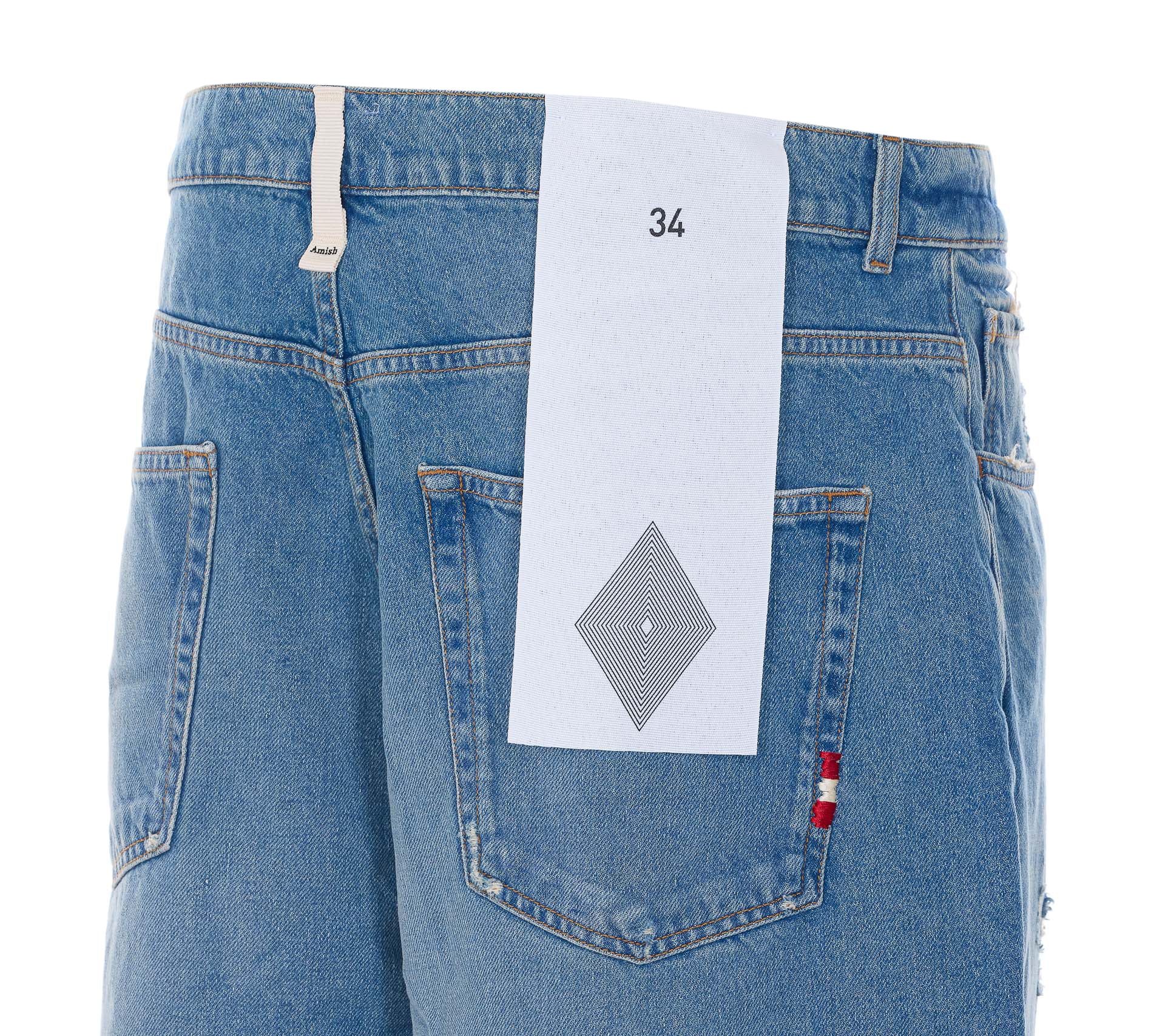 Amish Jeans Blue Cotton