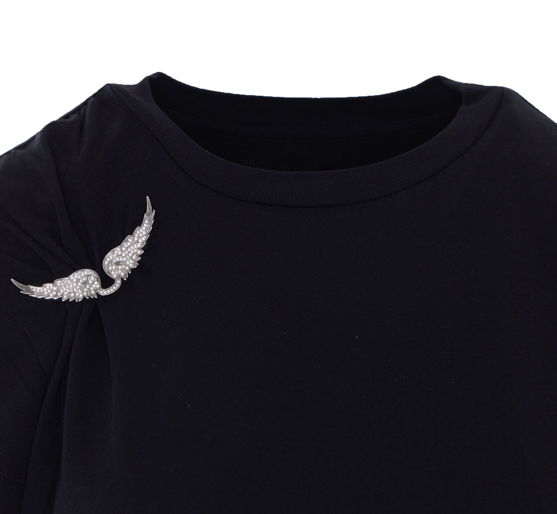 Zadig & Voltaire T-Shirts And Polos Black Cotton