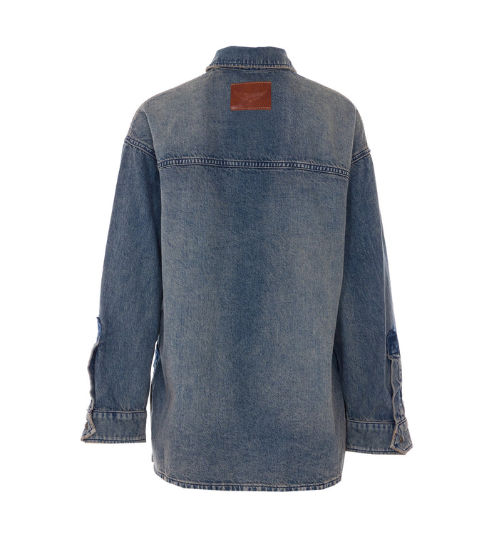 Zadig & Voltaire Shirts Blue Cotton