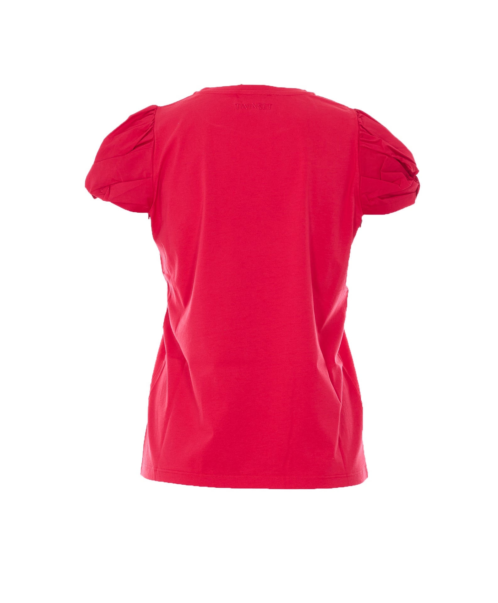 Twin-Set T-Shirts And Polos Red Cotton