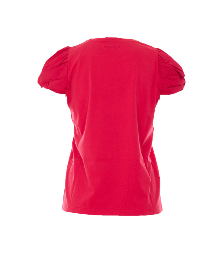 Twin-Set T-Shirts And Polos Red Cotton