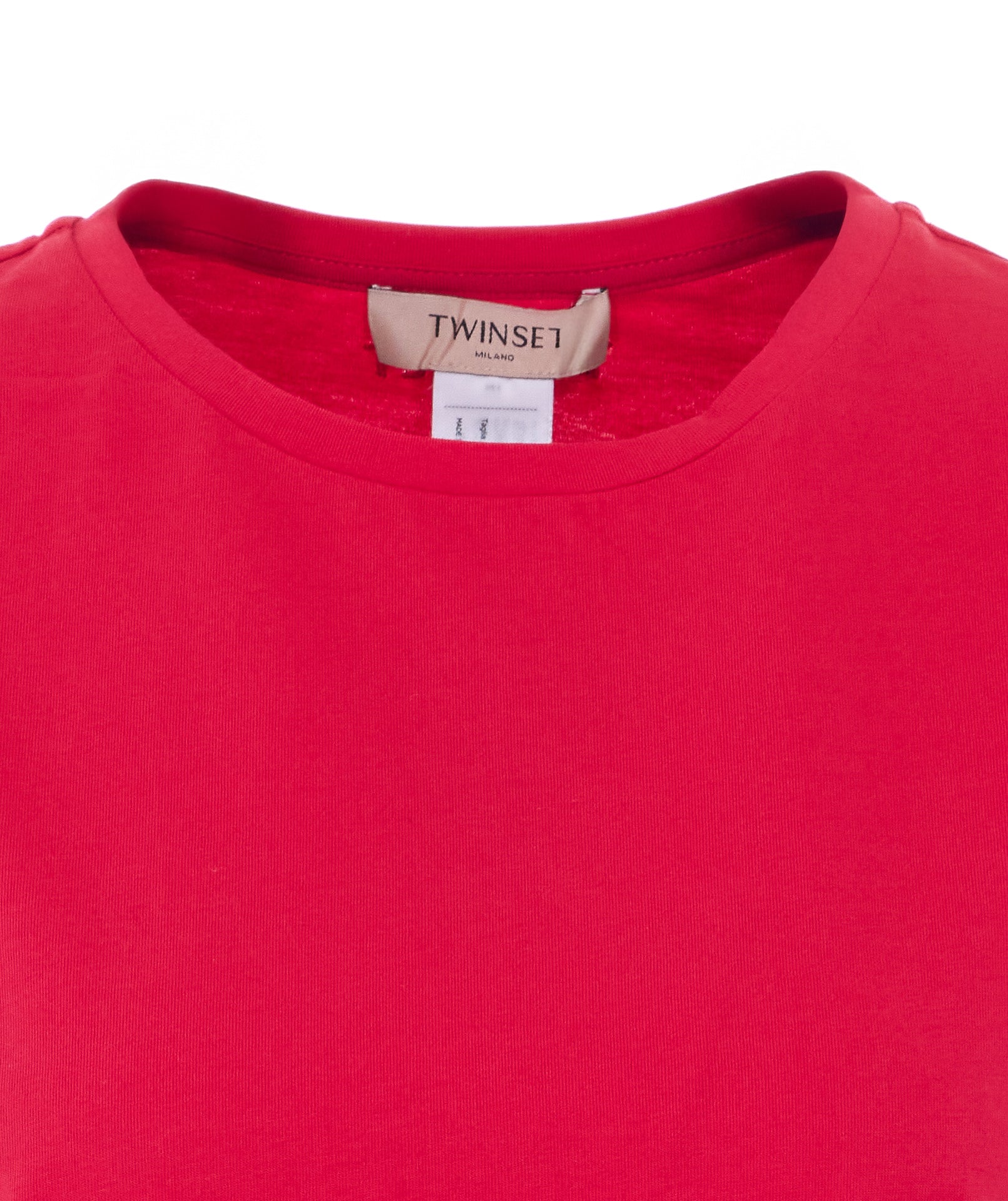 Twin-Set T-Shirts And Polos Red Cotton