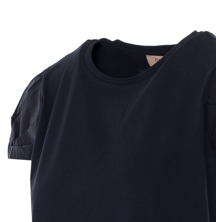 Twin-Set T-Shirts And Polos Black Cotton