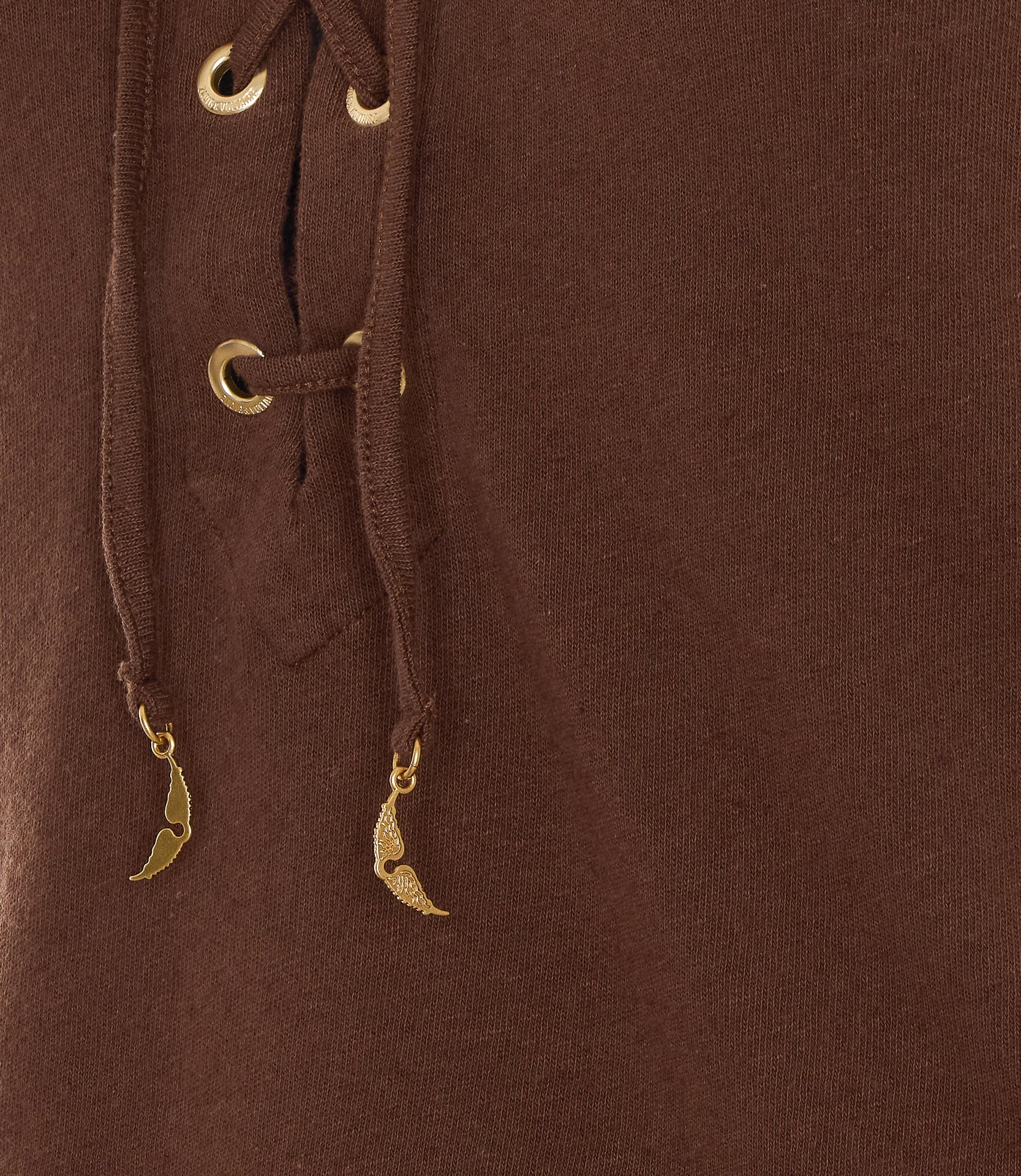 Zadig & Voltaire Top Brown Cotton
