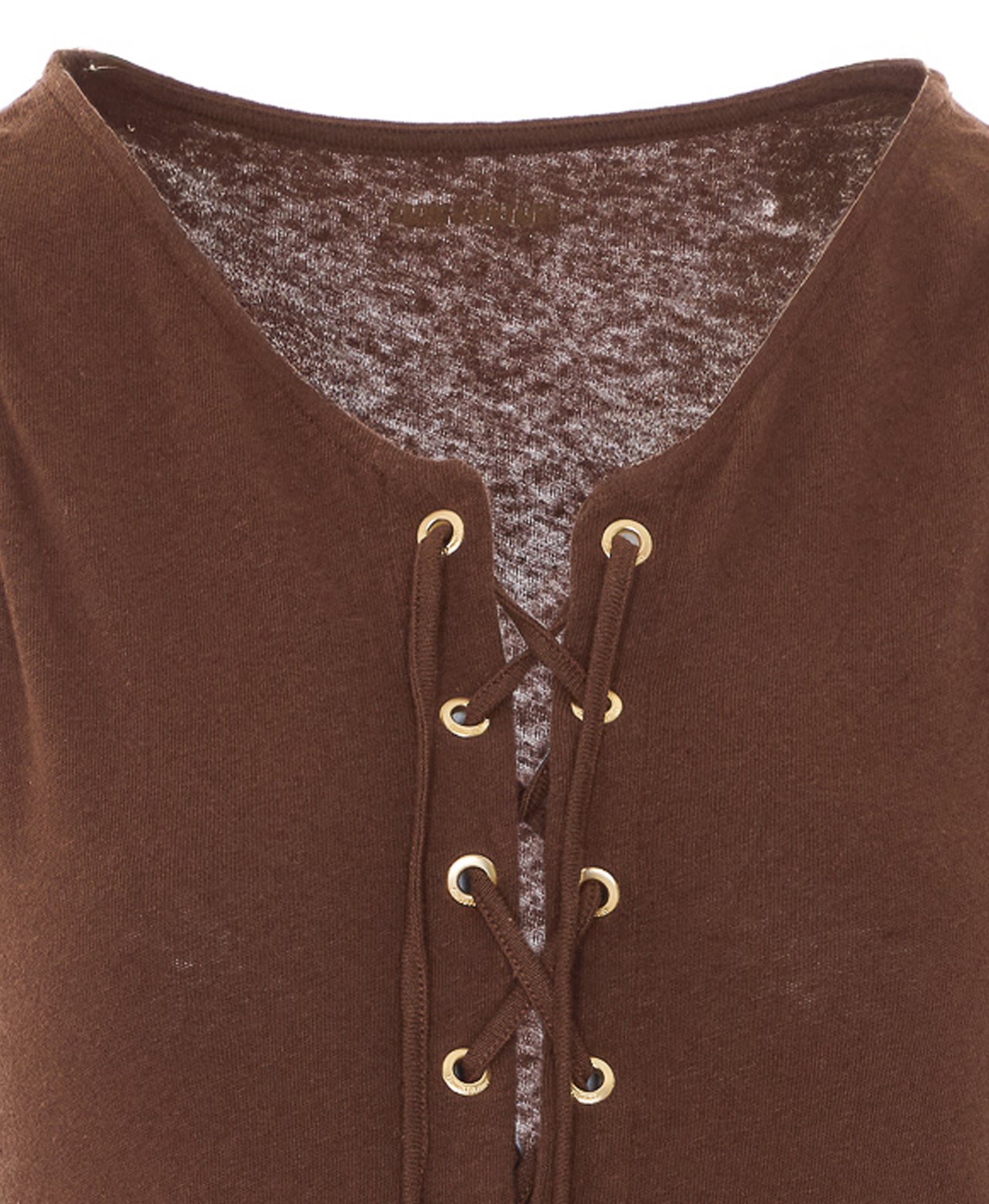 Zadig & Voltaire Top Brown Cotton