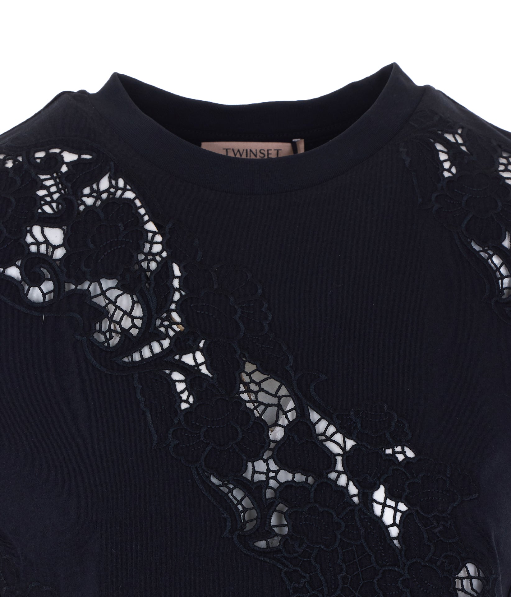 Twin-Set T-Shirts And Polos Black Cotton