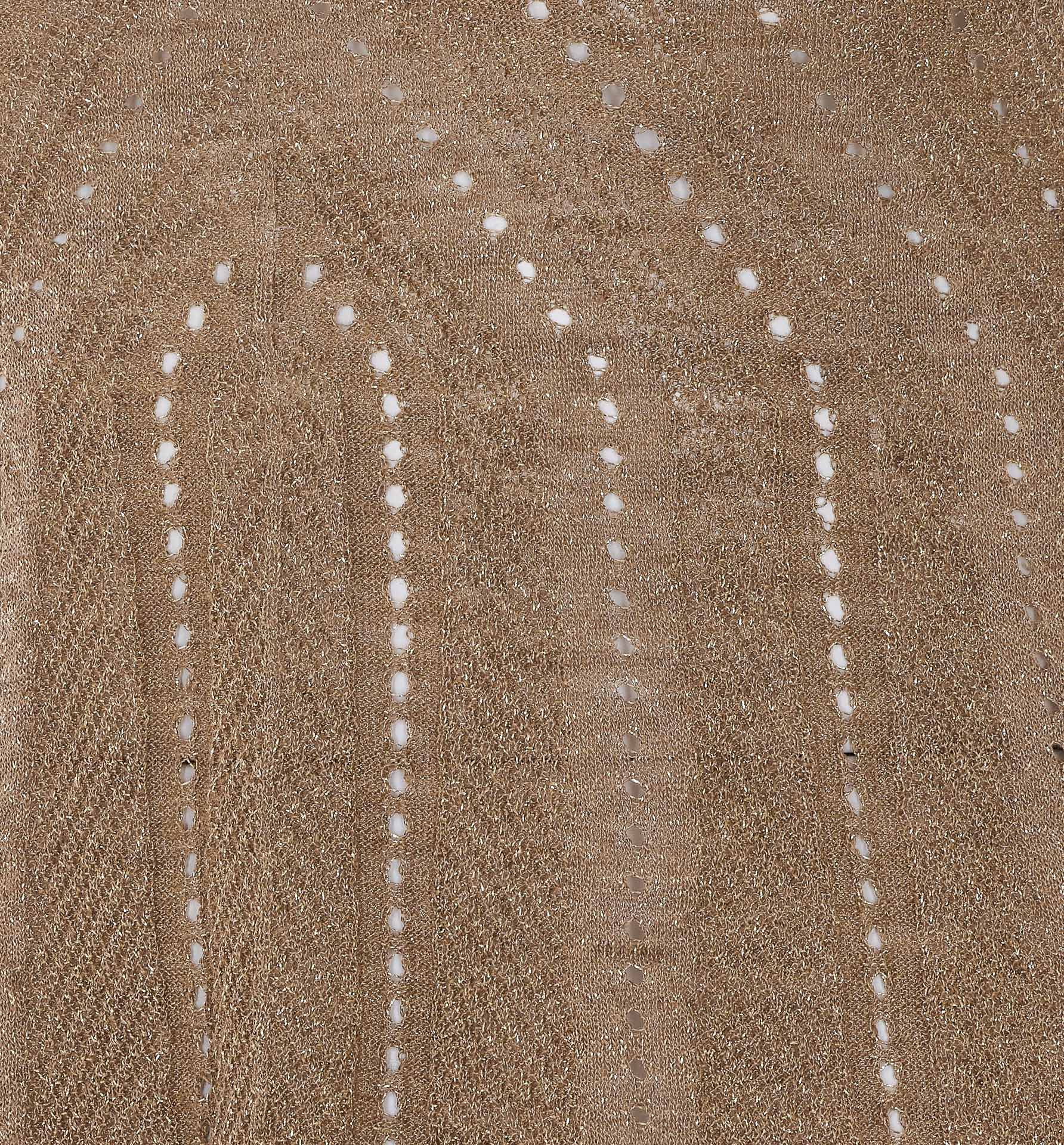Twin-Set Top Golden Linen