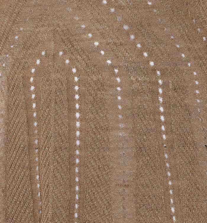 Twin-Set Top Golden Linen