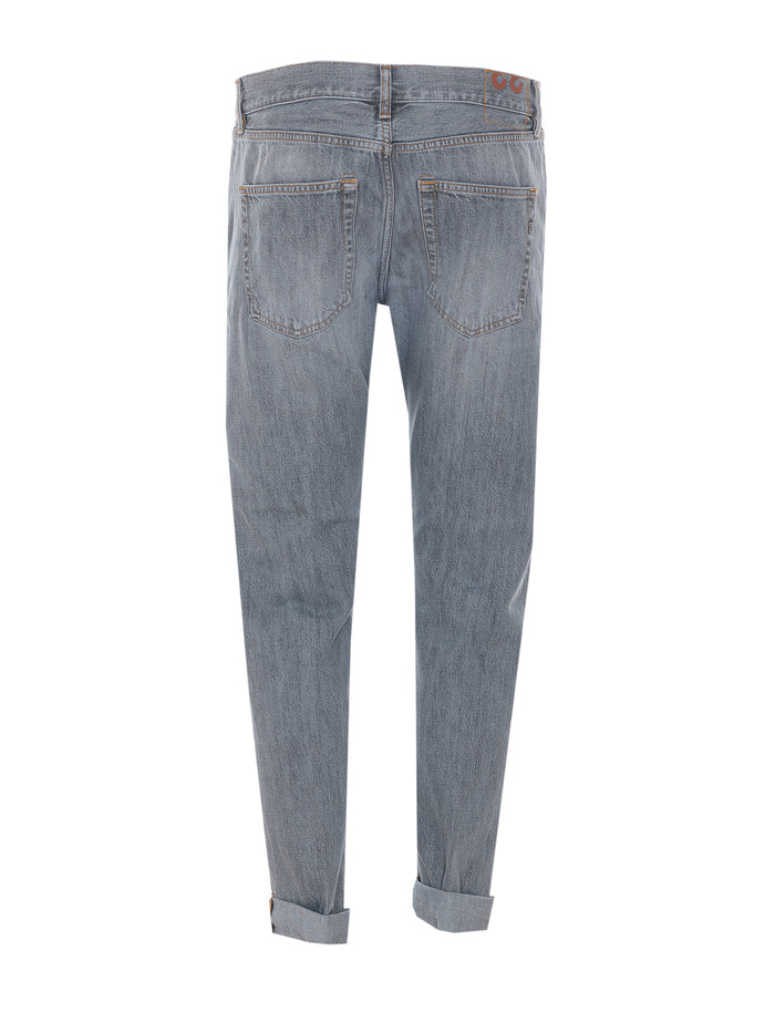 Dondup Jeans Blue Cotton